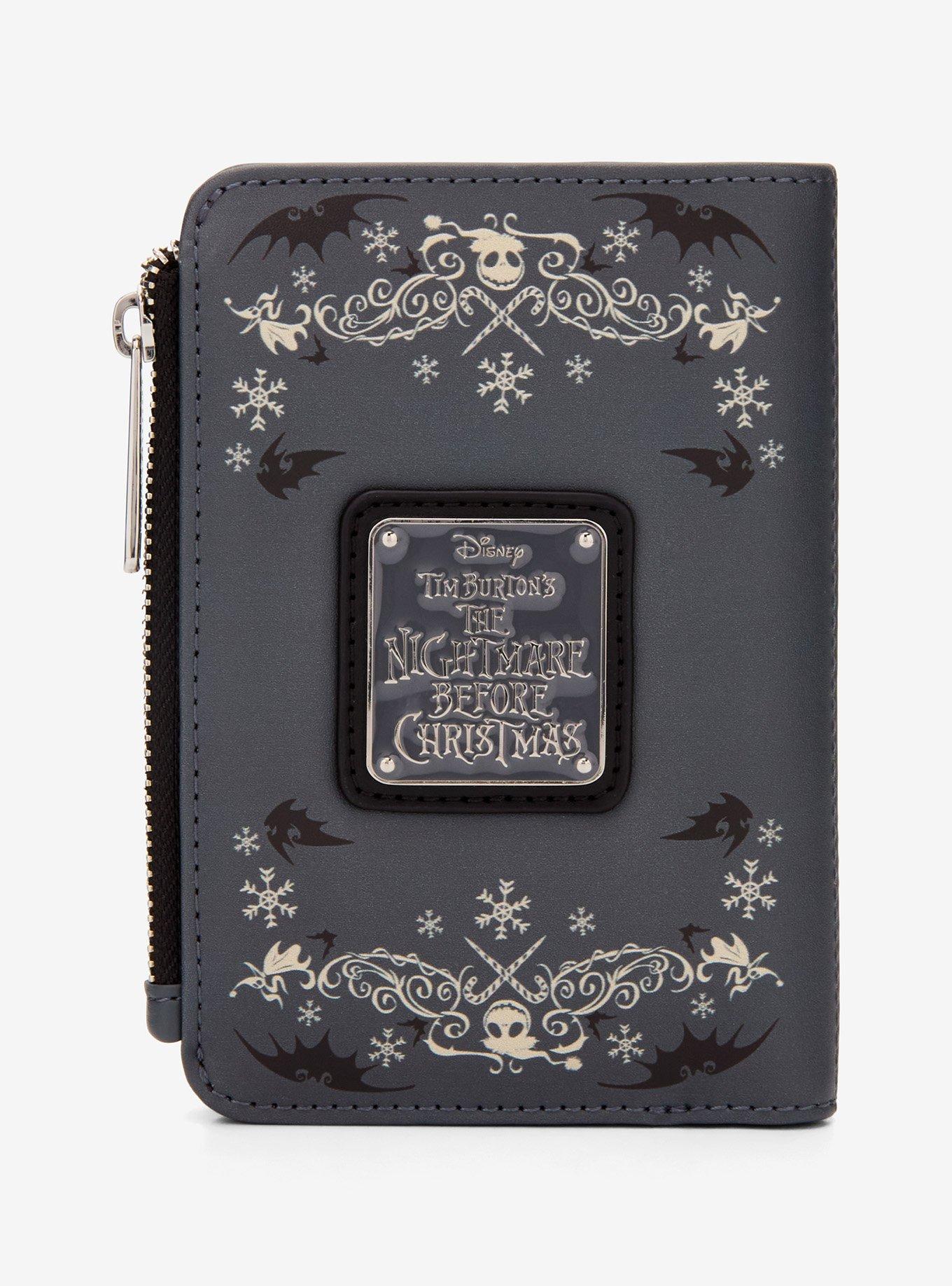 Loungefly Disney The Nightmare Before Christmas Sleigh Ride Glow-in-the-Dark Wallet - BoxLunch Exclusive, , alternate
