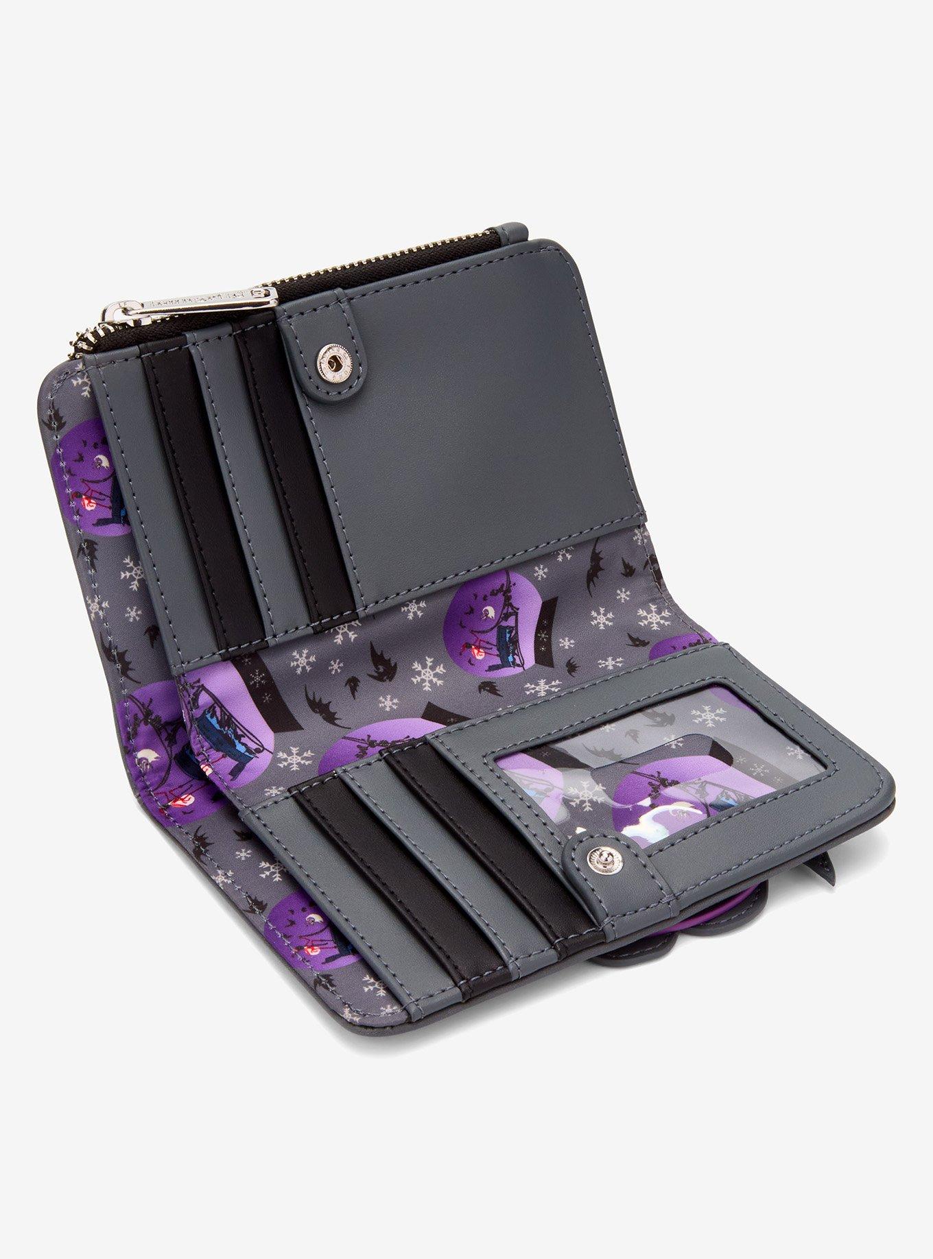 Loungefly Disney The Nightmare Before Christmas Sleigh Ride Glow-in-the-Dark Wallet - BoxLunch Exclusive, , alternate