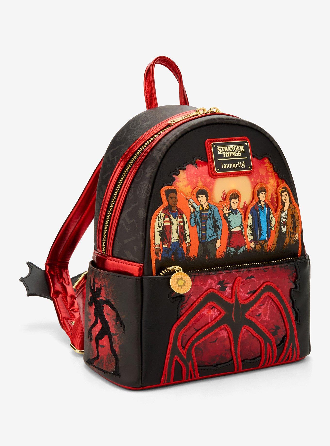 Loungefly Stranger Things Group Portrait Light-Up Mini Backpack - BoxLunch Exclusive, , alternate