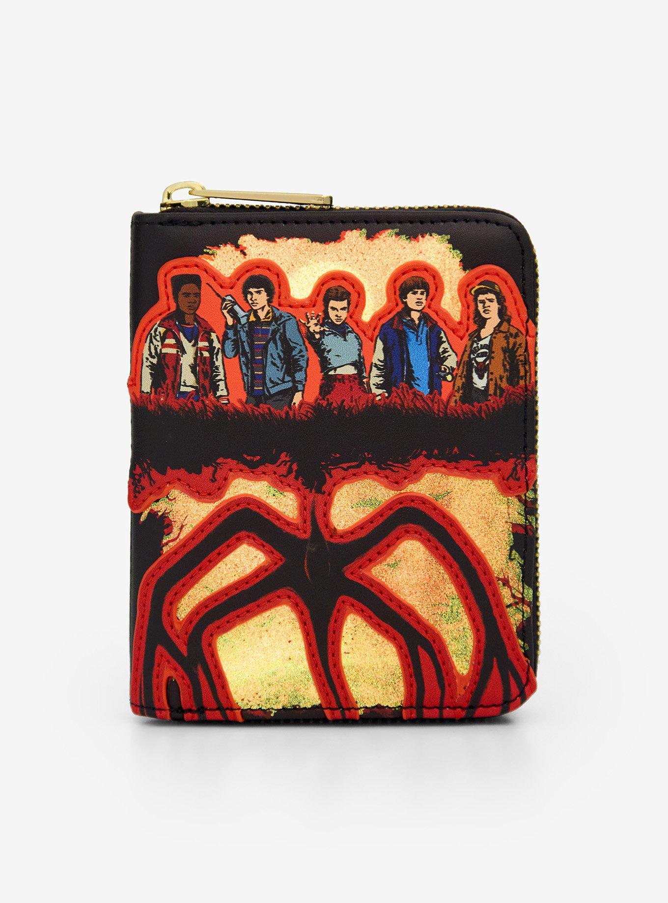 Loungefly Stranger Things Group Portrait Small Zip Wallet - BoxLunch Exclusive, , hi-res