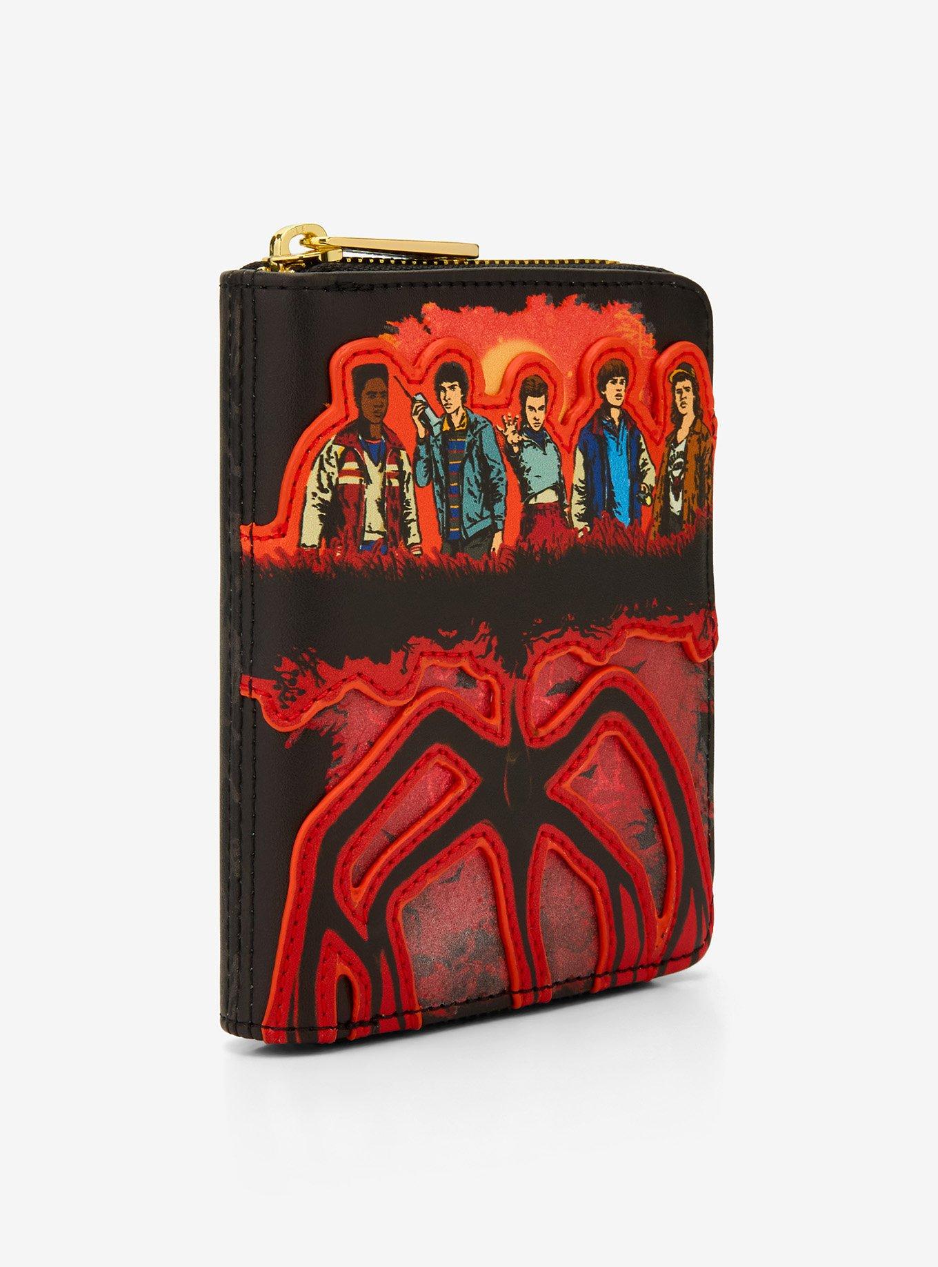 Loungefly Stranger Things Group Portrait Small Zip Wallet - BoxLunch Exclusive
