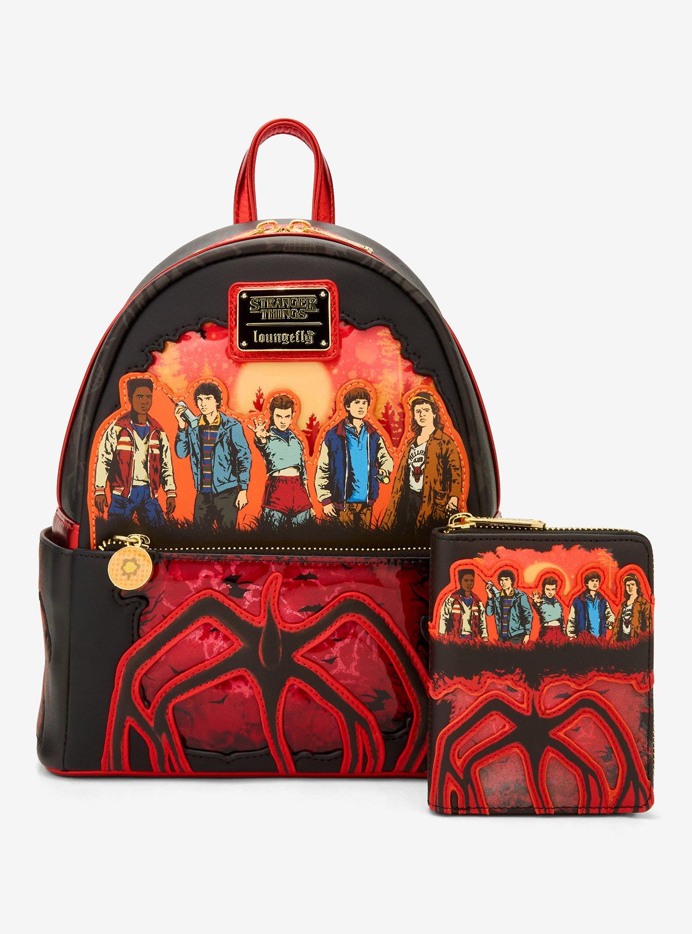 Loungefly Stranger Things Group Portrait Small Zip Wallet - BoxLunch Exclusive, , alternate