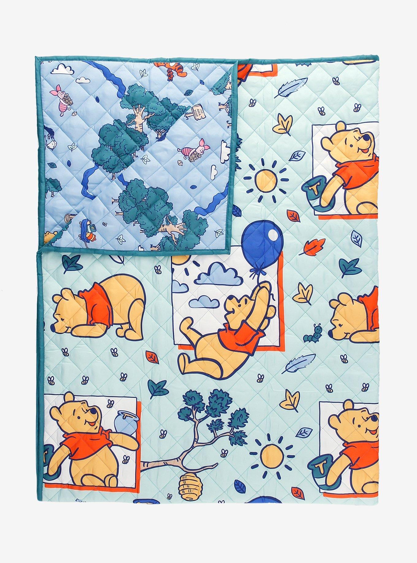 Disney Winnie the Pooh Quilted Blanket — BoxLunch Exclusive, , hi-res