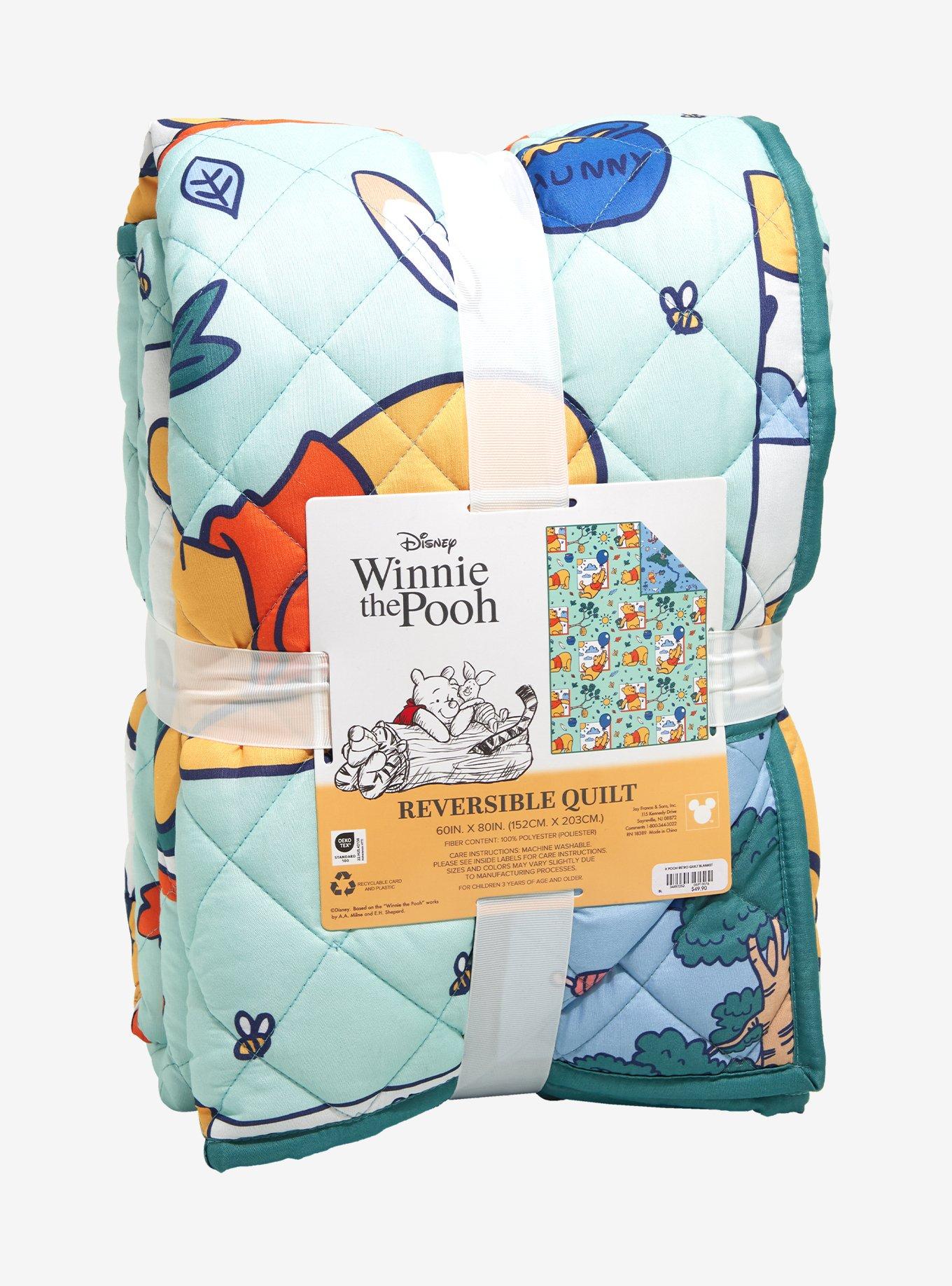 Disney Winnie the Pooh Quilted Blanket — BoxLunch Exclusive
