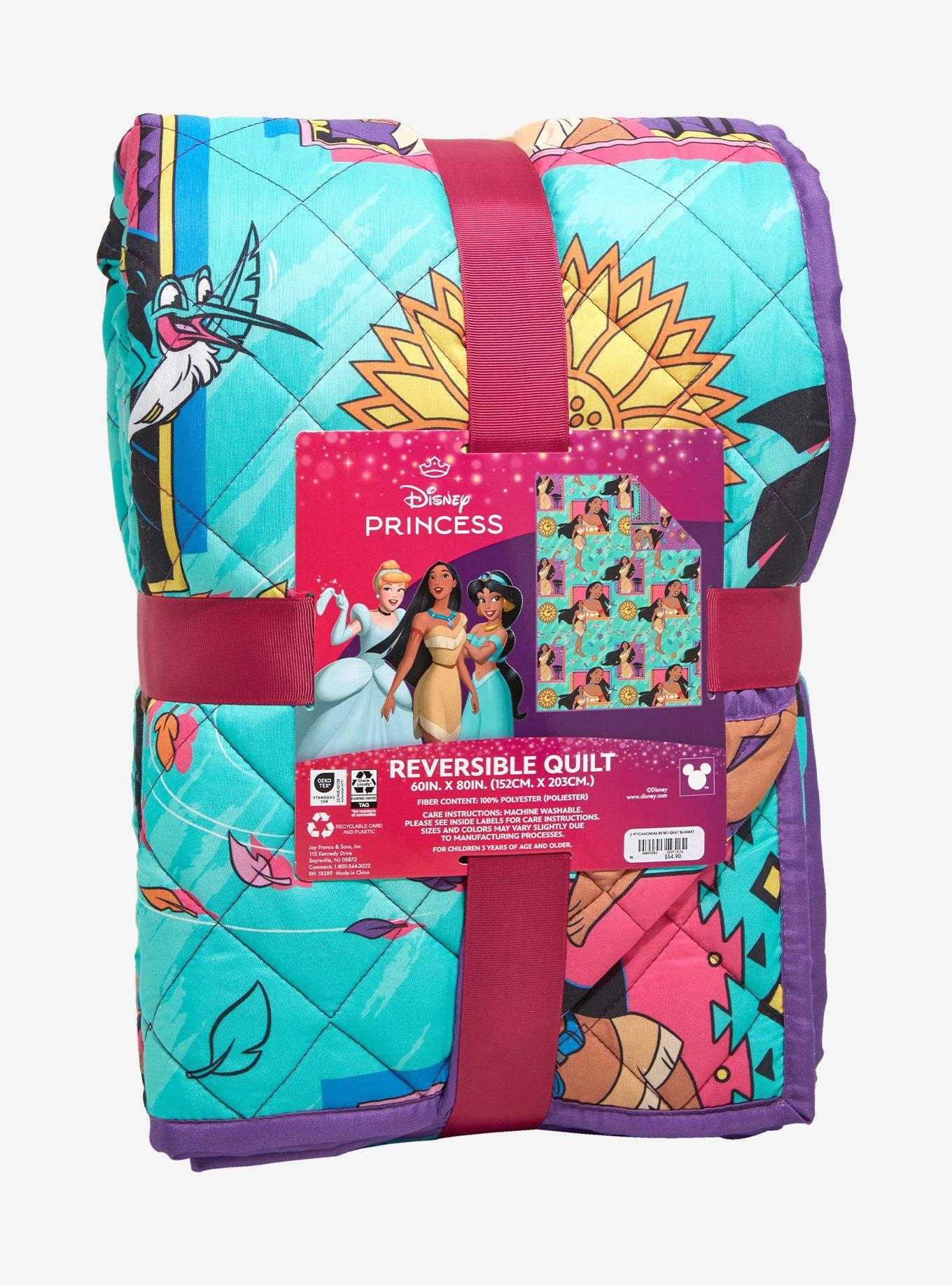 Disney Pocahontas Retro Quilted Blanket — BoxLunch Exclusive, , alternate