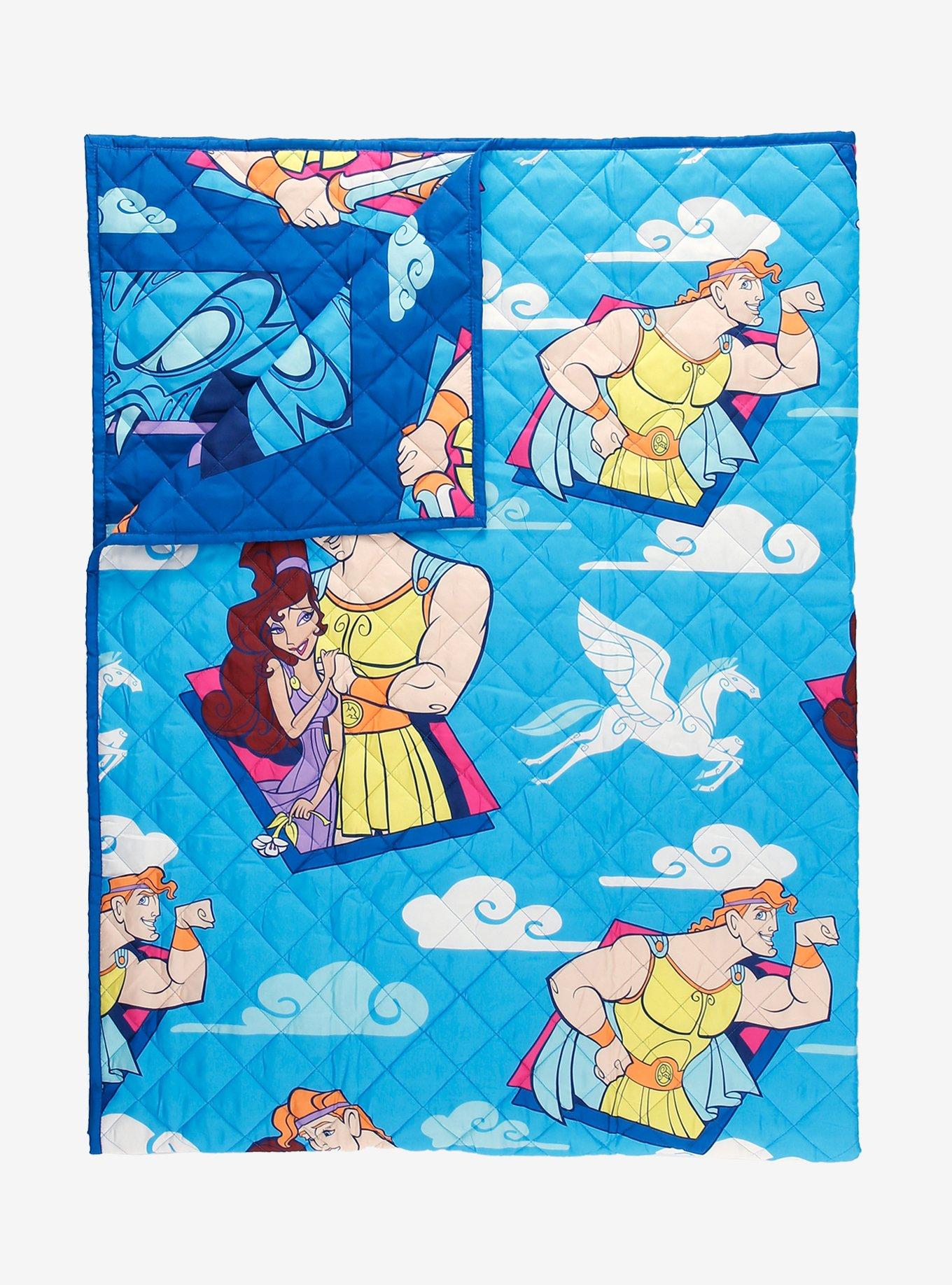 Disney Hercules Quilted Blanket — BoxLunch Exclusive, , hi-res