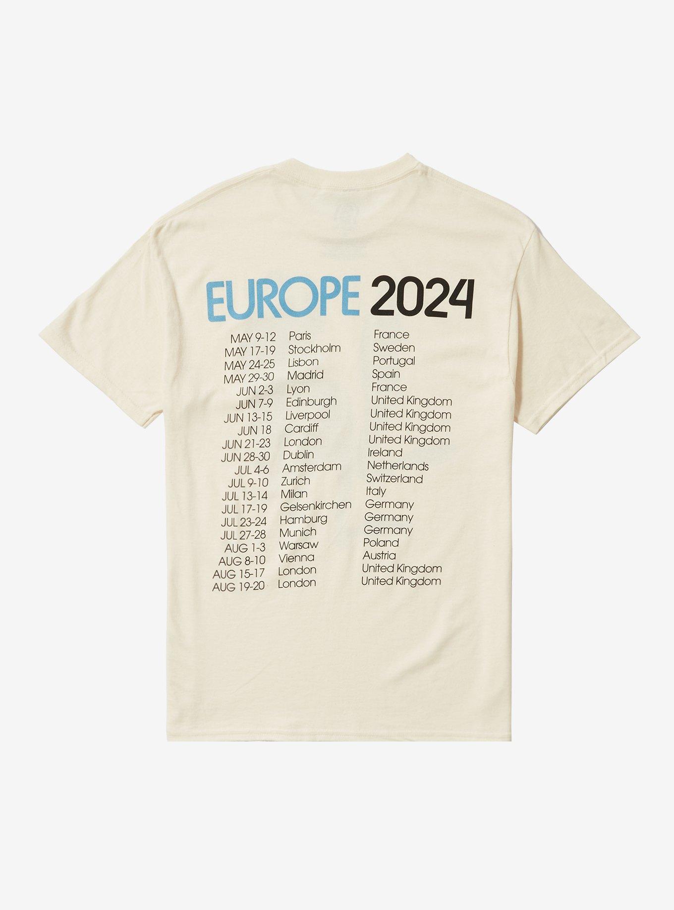 Paramore Group Europe 2024 Tour T-Shirt, , hi-res