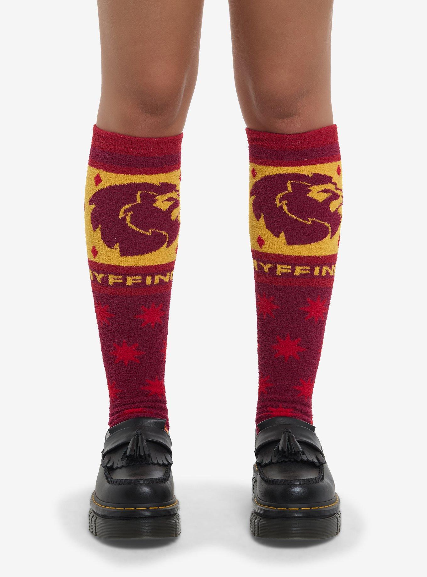 Harry Potter Gryffindor Cozy Knee-High Socks, , hi-res
