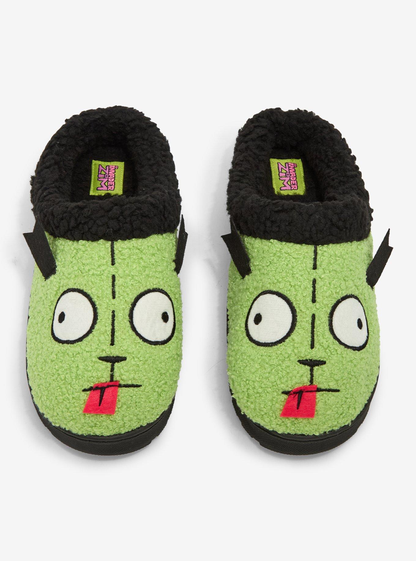 Invader Zim GIR Sherpa Slippers, , hi-res