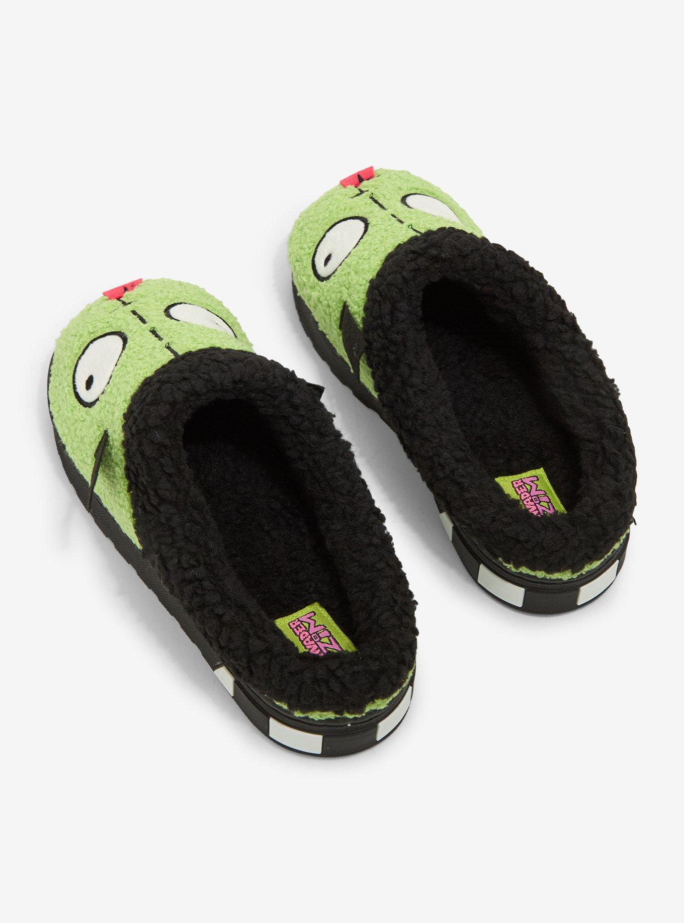 Invader Zim GIR Sherpa Slippers, MULTI, alternate