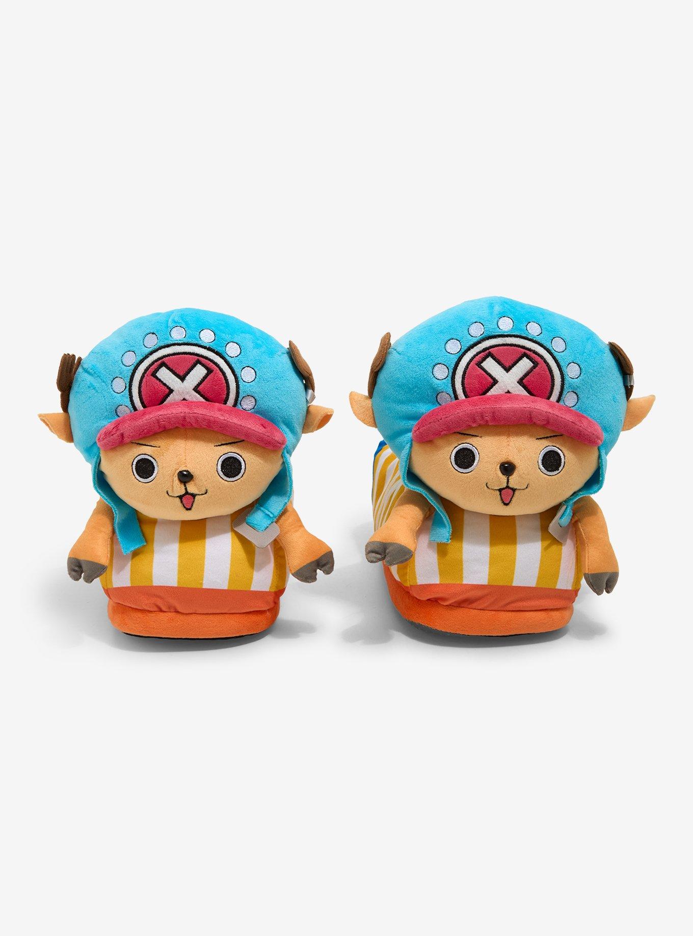 One Piece Chopper Plush Slippers, , hi-res