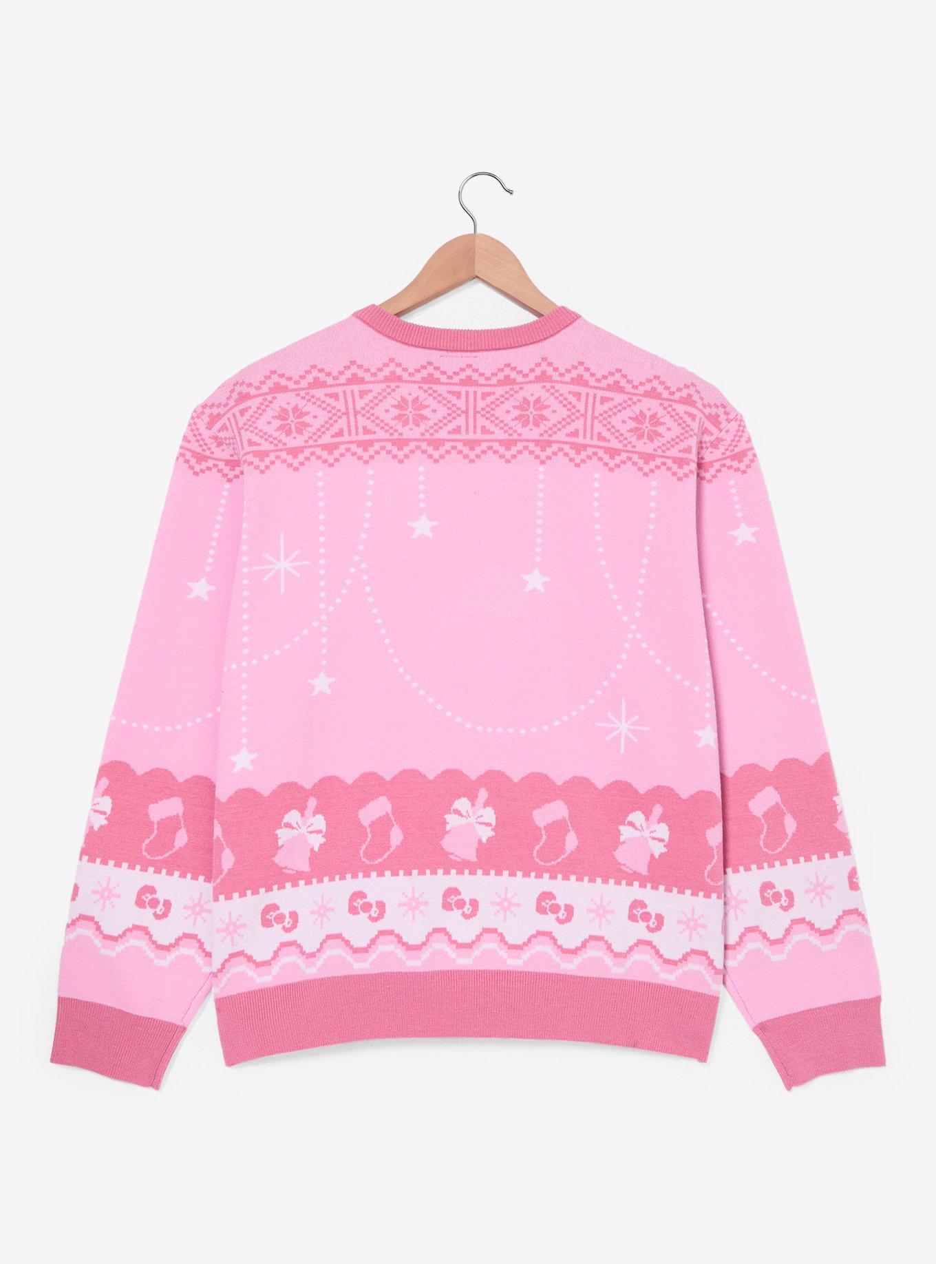Sanrio Hello Kitty Stocking Women's Plus Size Holiday Sweater — BoxLunch Exclusive, , hi-res