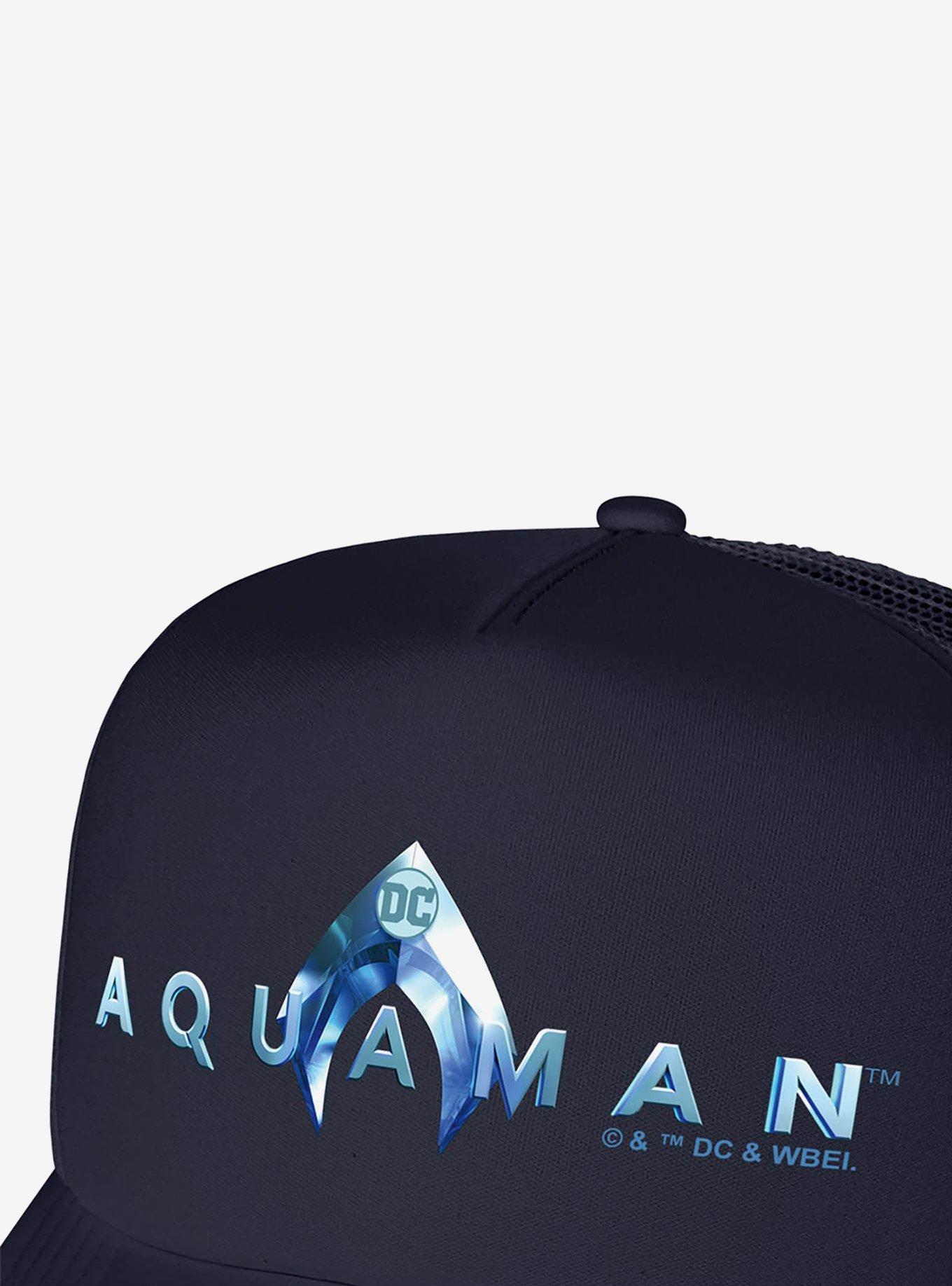 Aquaman Movie Logo Foam Trucker Hat, , hi-res