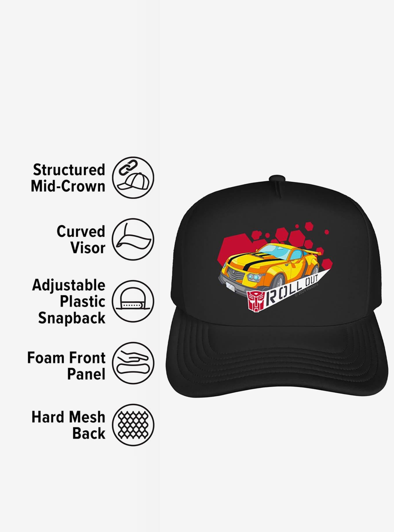 Transformers Bumblebee Roll Out Foam Trucker Hat, , alternate