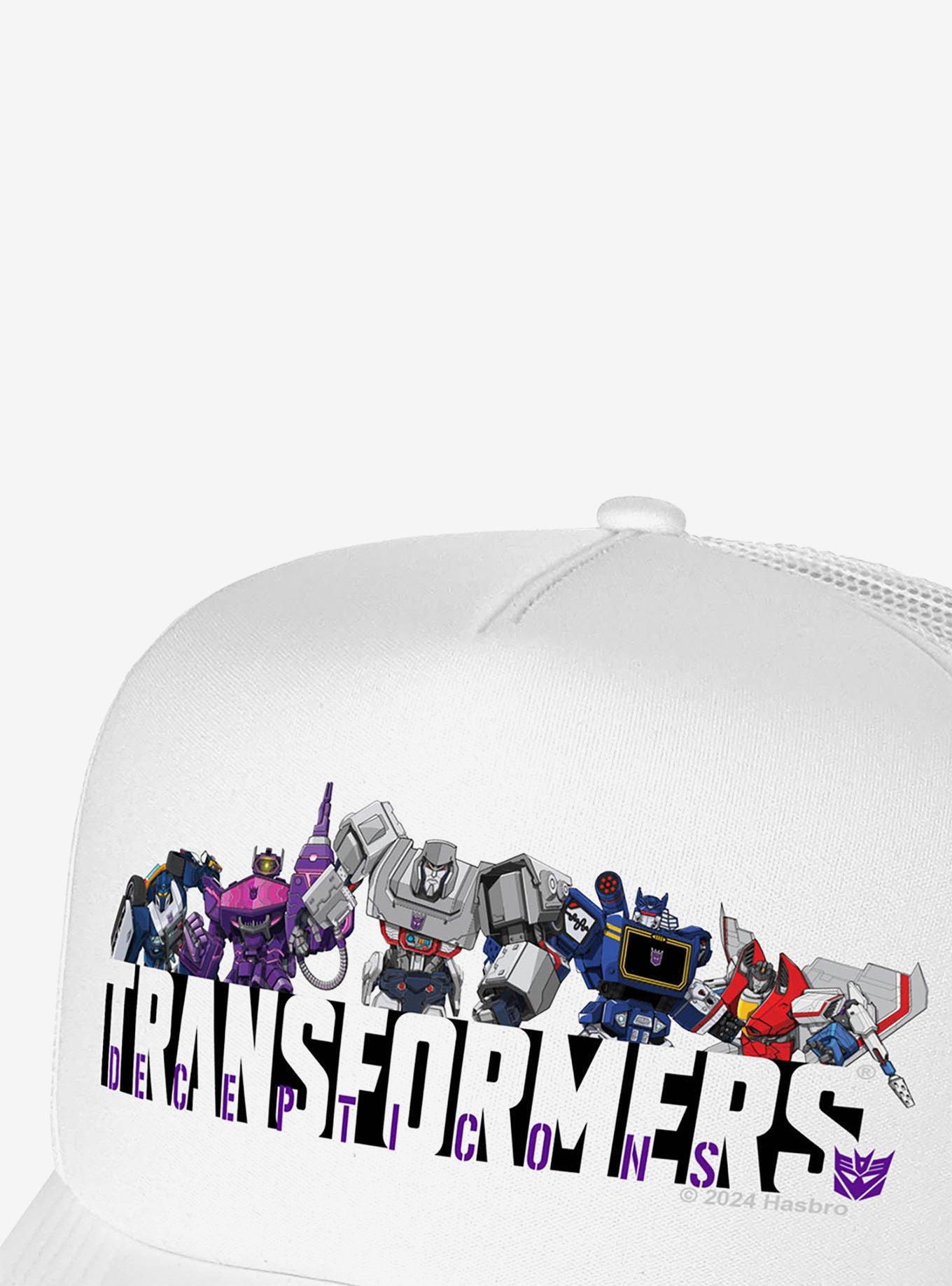 Transformers Decepticons Line Up Foam Trucker Hat, , alternate