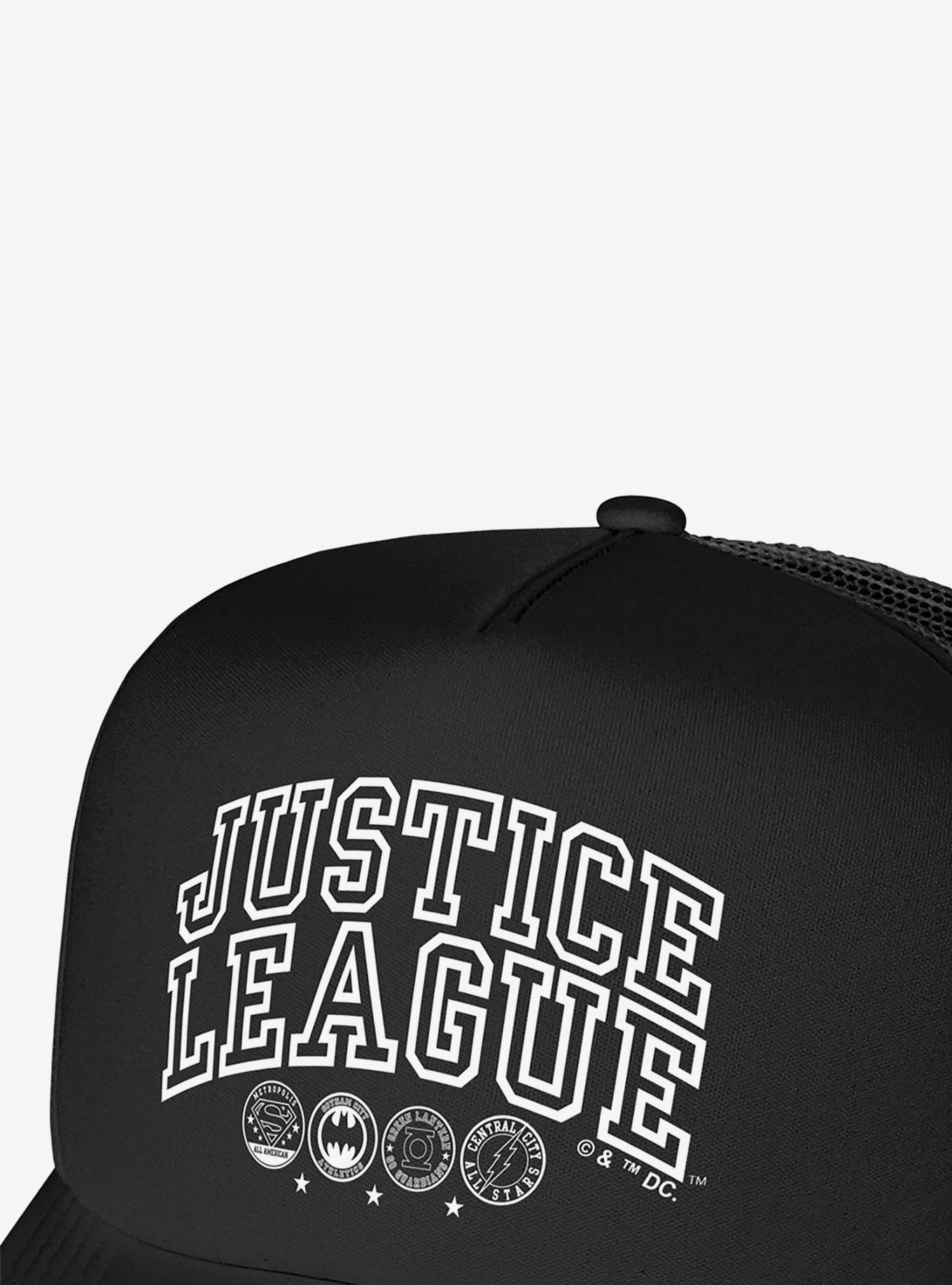 Justice League Athletic Logo Foam Trucker Hat, , hi-res