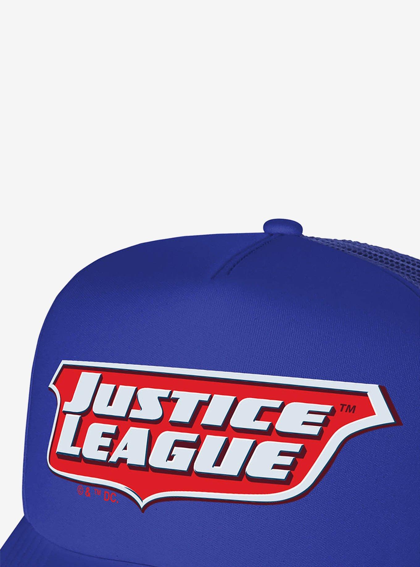 Justice League Logo Foam Trucker Hat, , hi-res