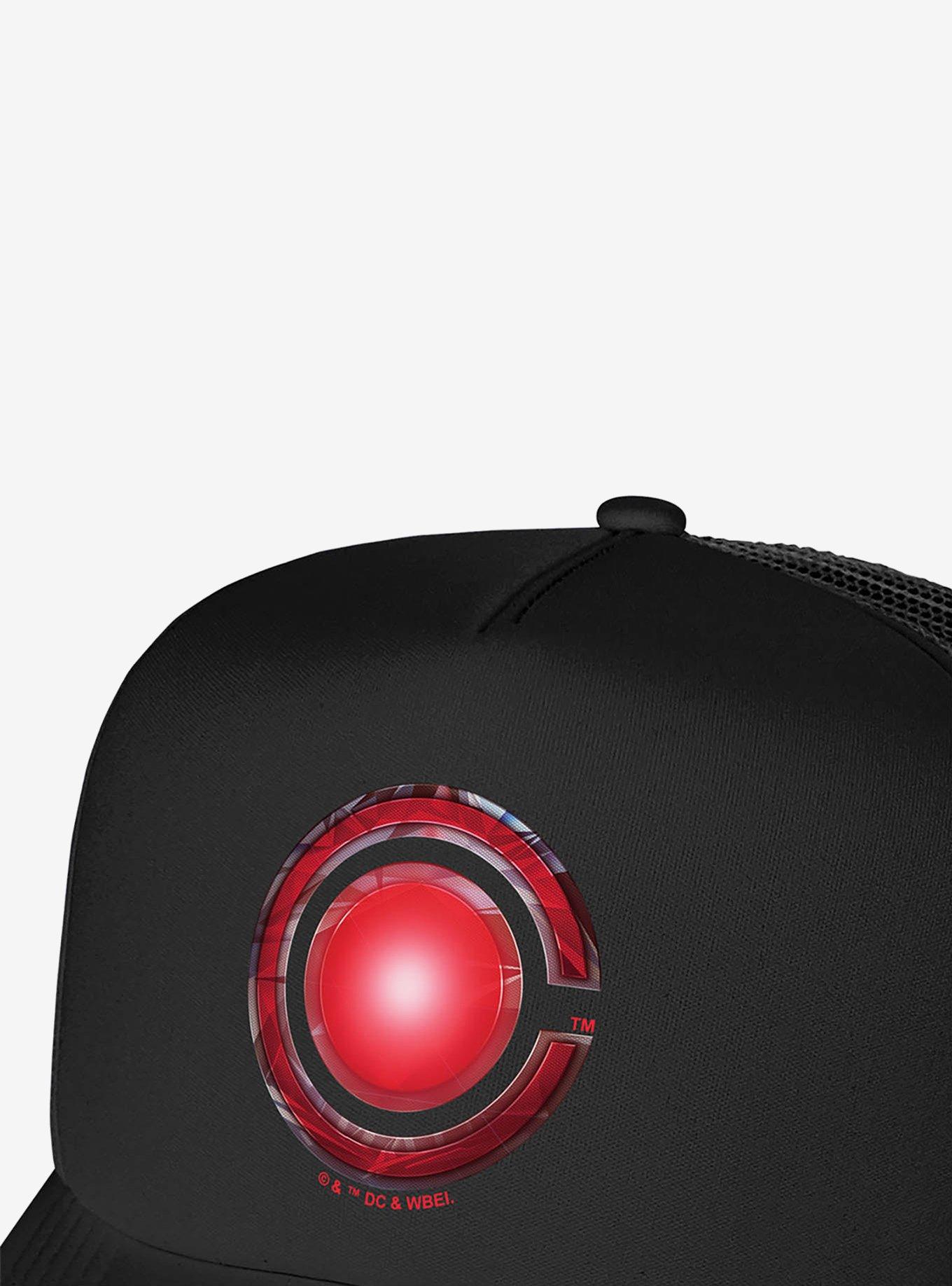 Justice League Cyborg Logo Foam Trucker Hat, , hi-res