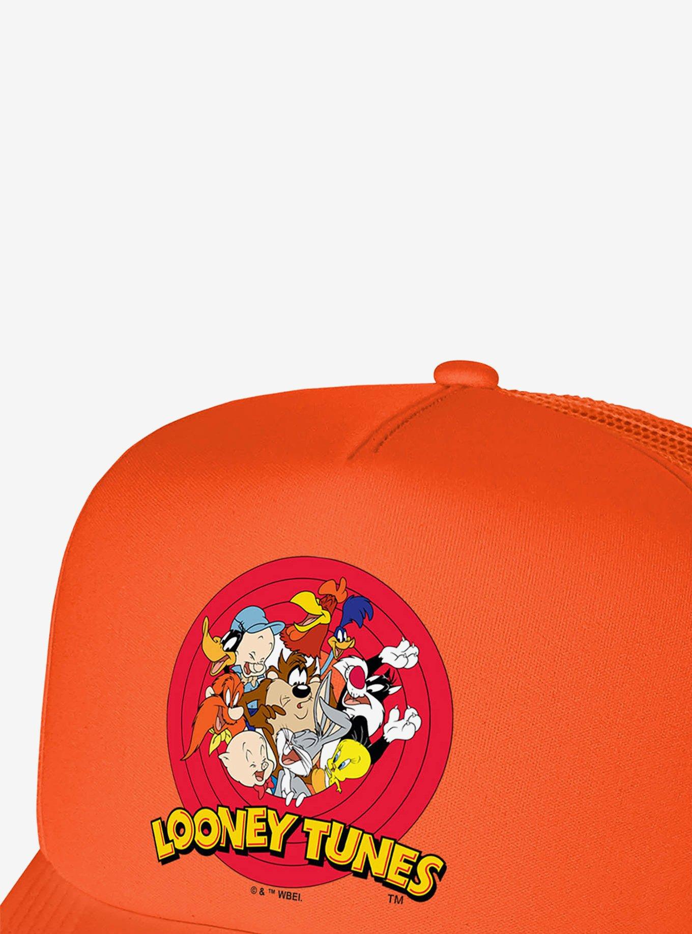 Looney Tunes Character Logo Foam Trucker Hat, , hi-res