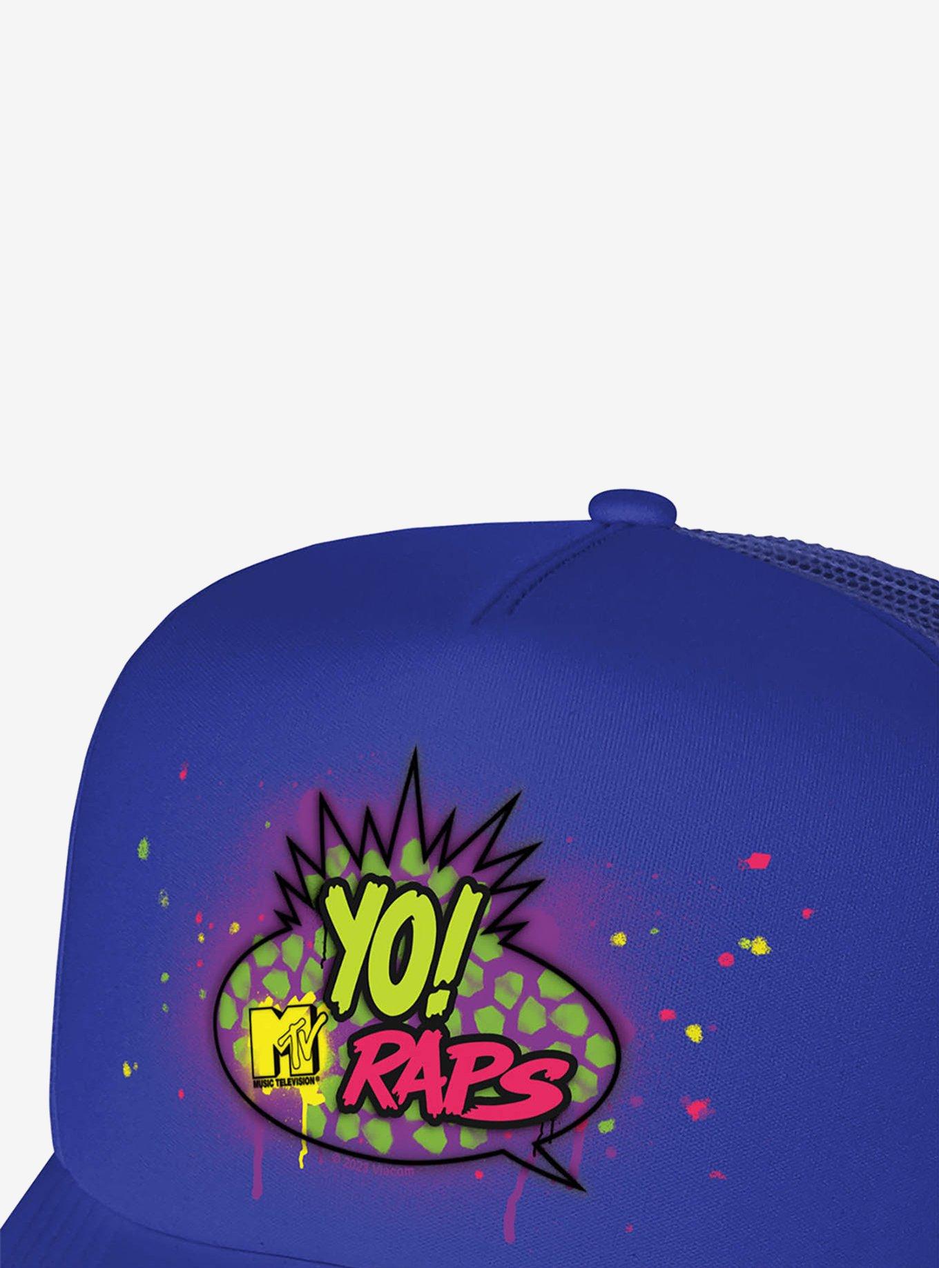 Yo! MTV Raps Logo Foam Trucker Hat, , hi-res