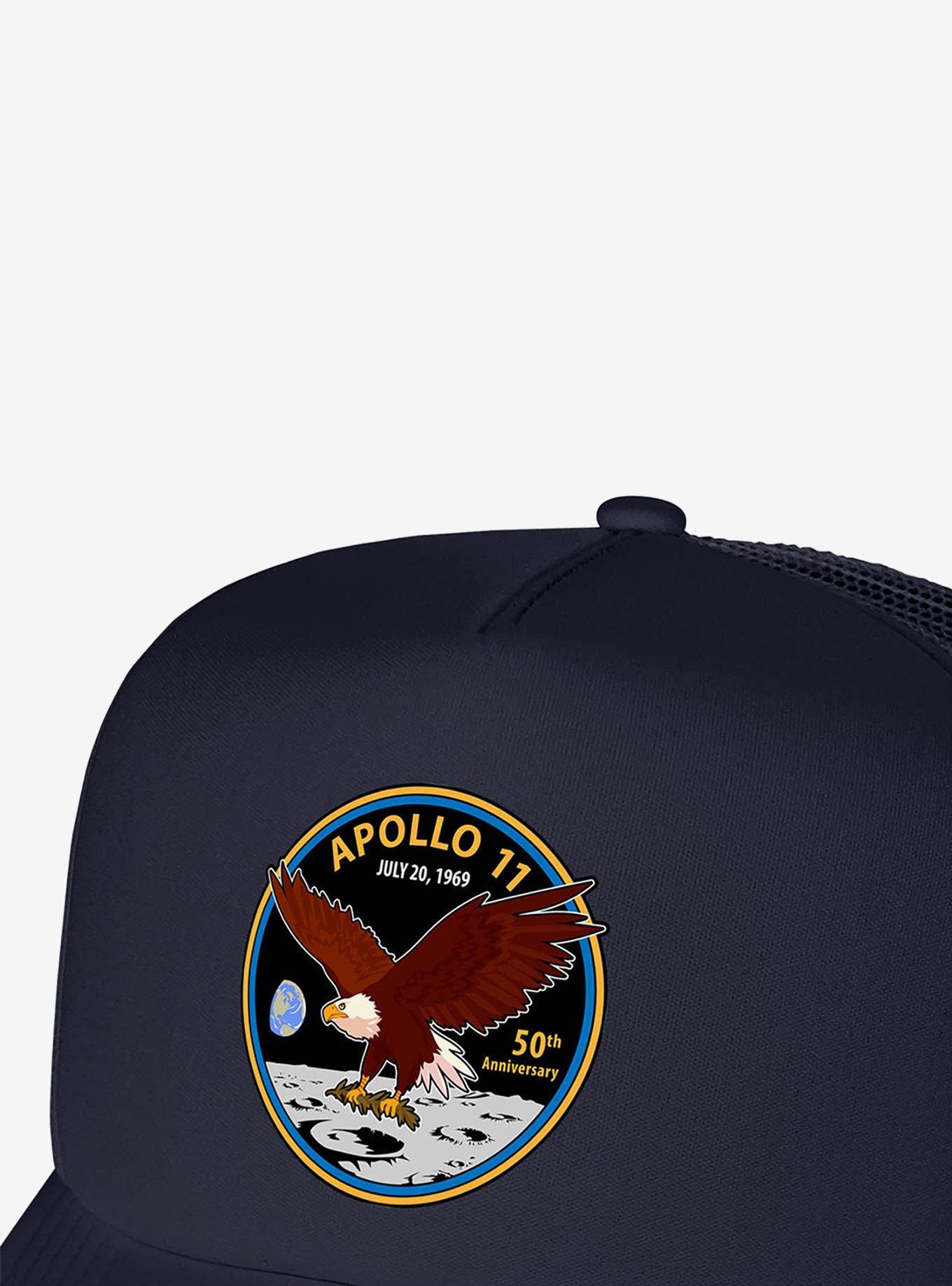 NASA Apollo 11 50th Anniversary Patch Foam Trucker Hat, , hi-res