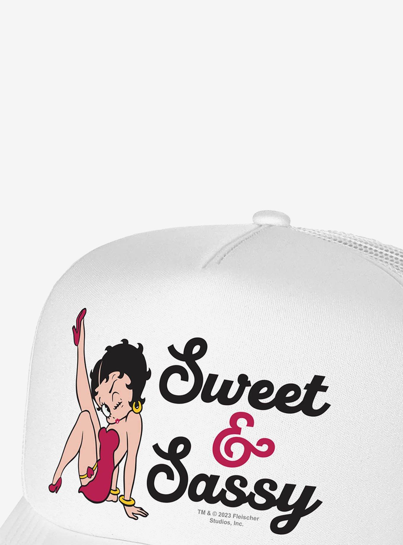 Betty Boop Sweet & Sassy Foam Trucker Hat, , hi-res