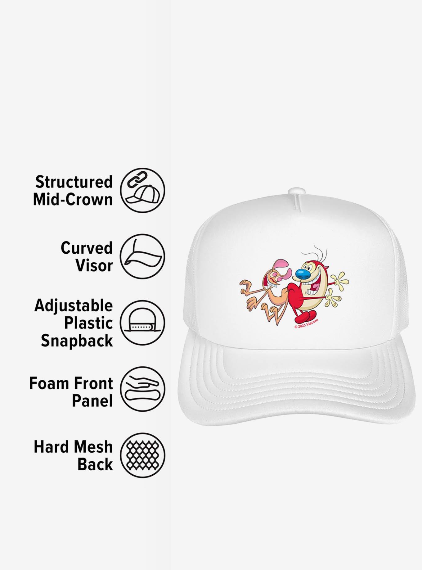 The Ren And Stimpy Show Butt Bump Foam Trucker Hat, , alternate