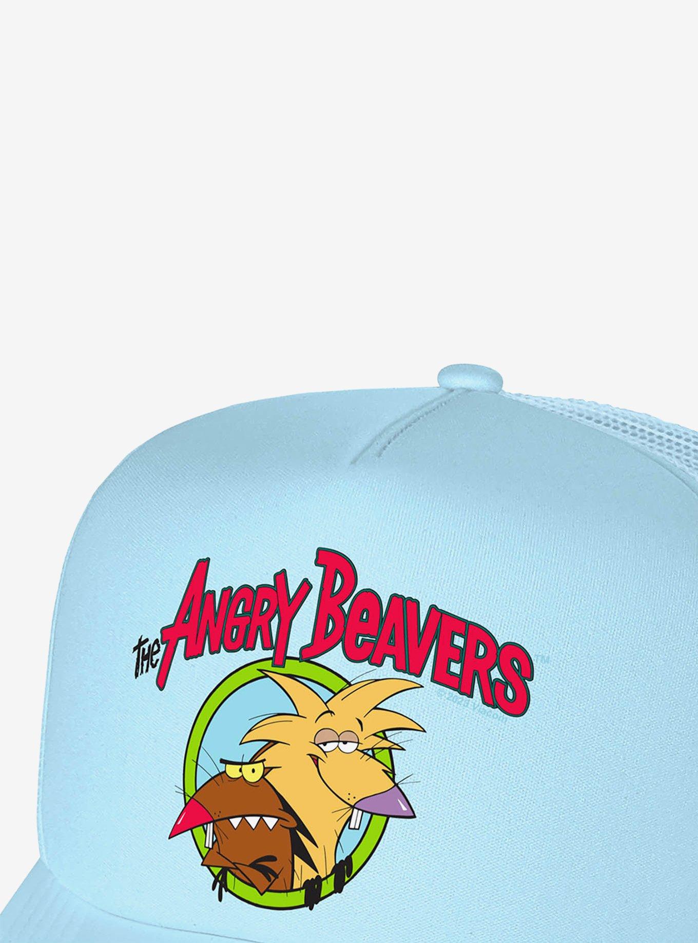 Angry Beavers Logo Foam Trucker Hat, , hi-res