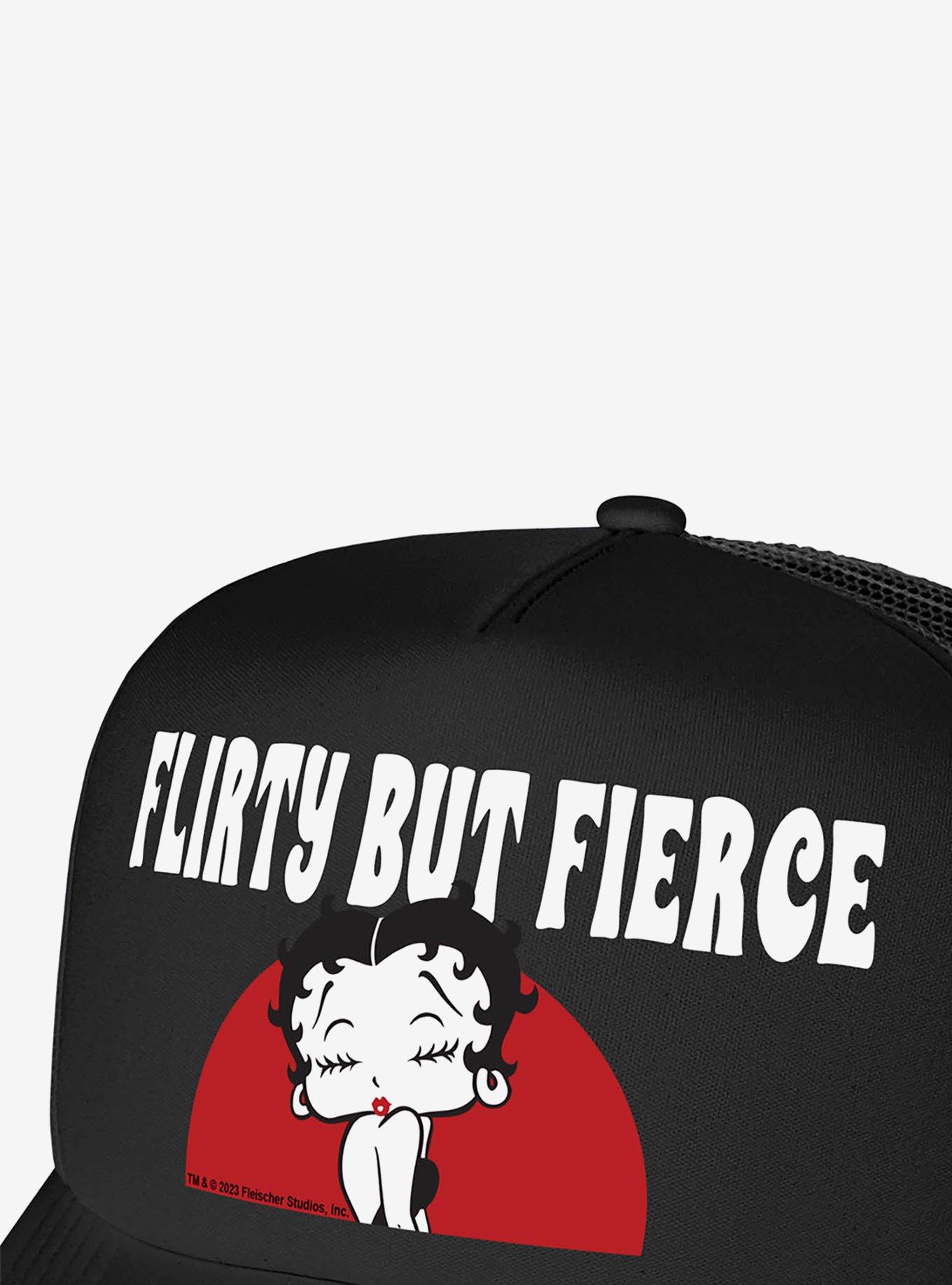 Betty Boop Flirty But Fierce Foam Trucker Hat, , hi-res