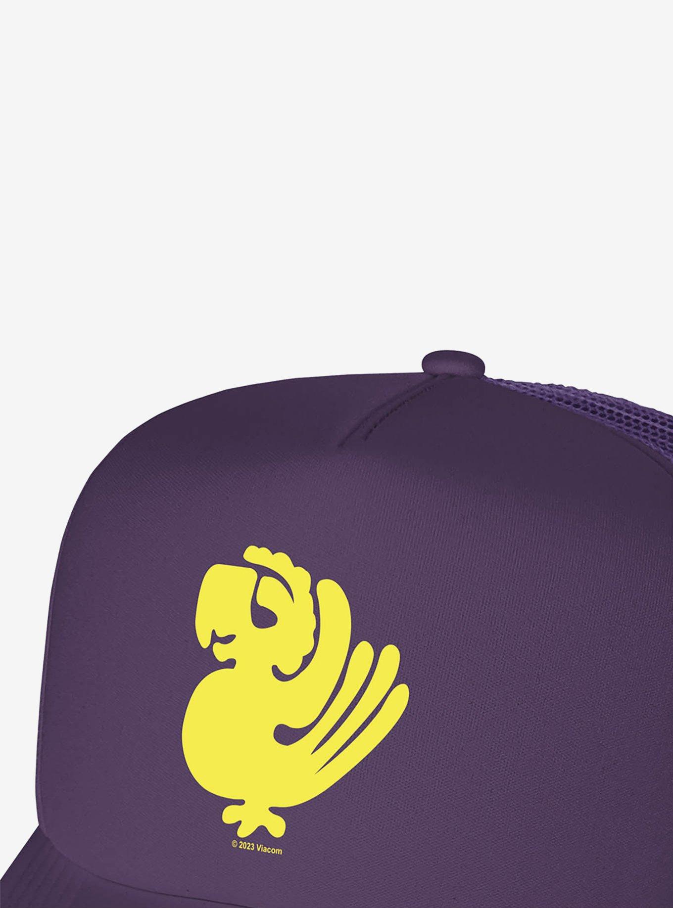 Legends Of The Hidden Temple Purple Parrots Foam Trucker Hat, , alternate