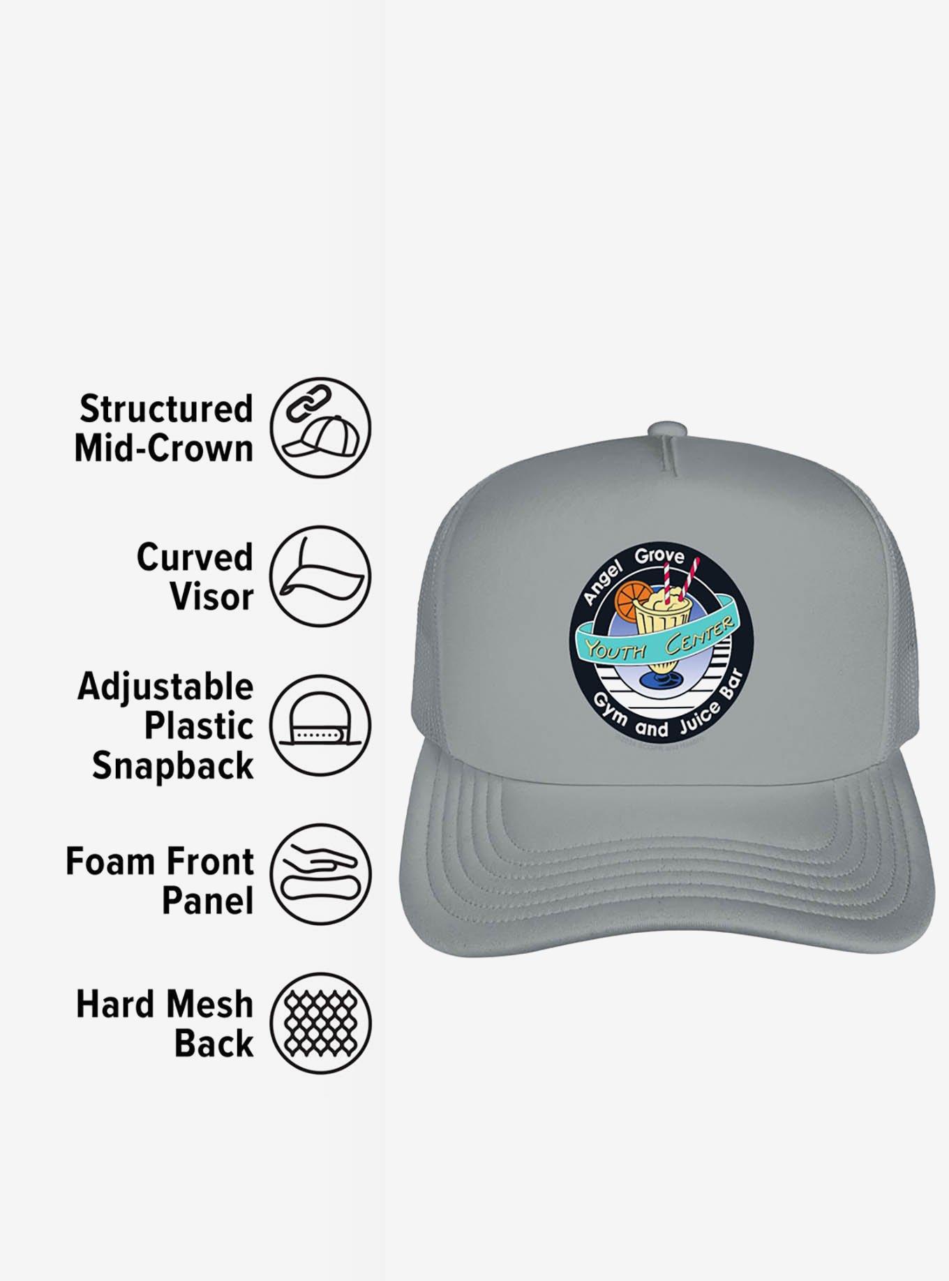 Power Rangers Angel Grove Juice Bar Foam Trucker Hat, , alternate