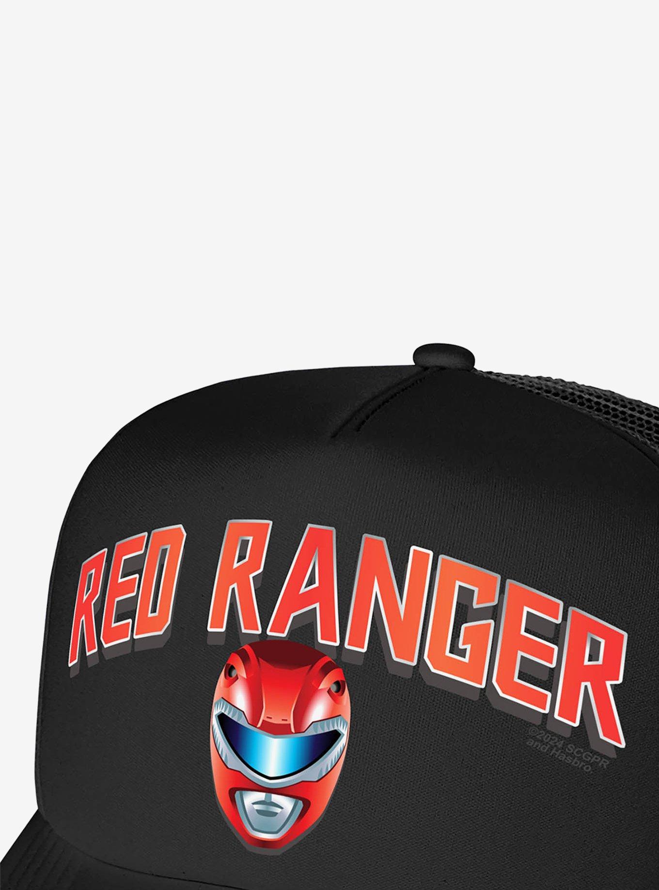 Power Rangers Red Ranger Helmet Foam Trucker Hat, , hi-res