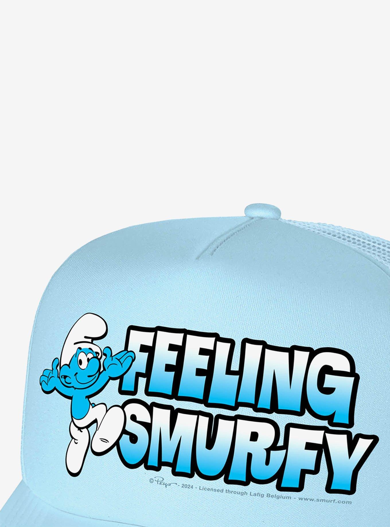 The Smurfs Feeling Smurfy Foam Trucker Hat, , hi-res