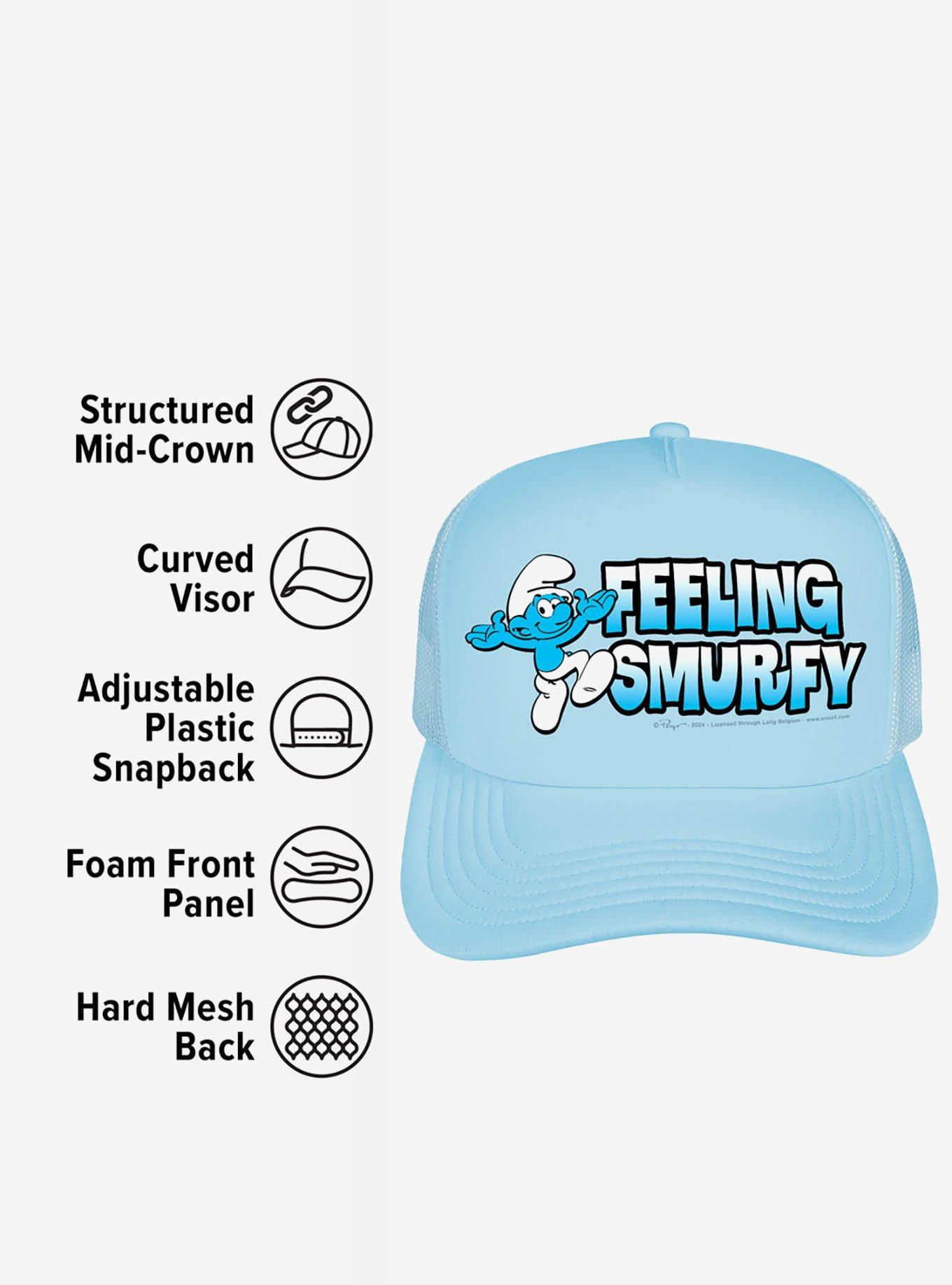 The Smurfs Feeling Smurfy Foam Trucker Hat, , alternate