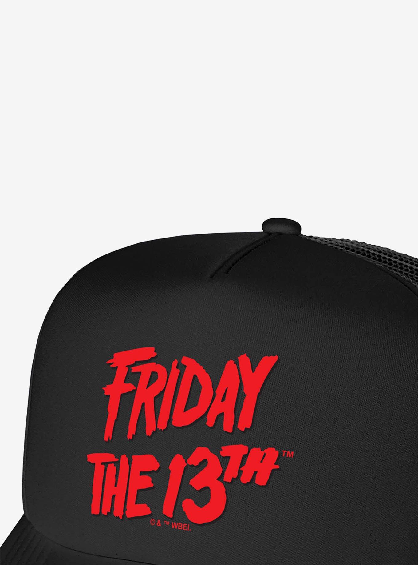 Friday The 13th Logo Foam Trucker Hat, , hi-res