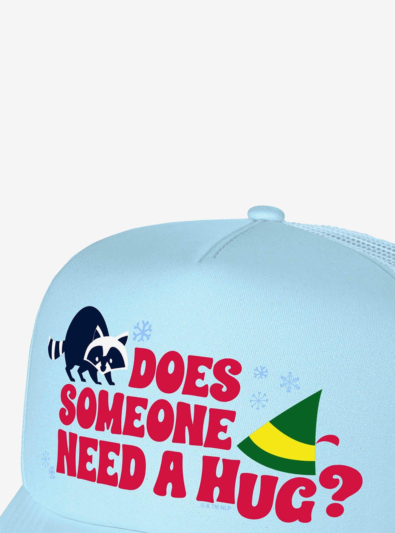 Elf Does Someone Need A Hug Foam Trucker Hat, , hi-res