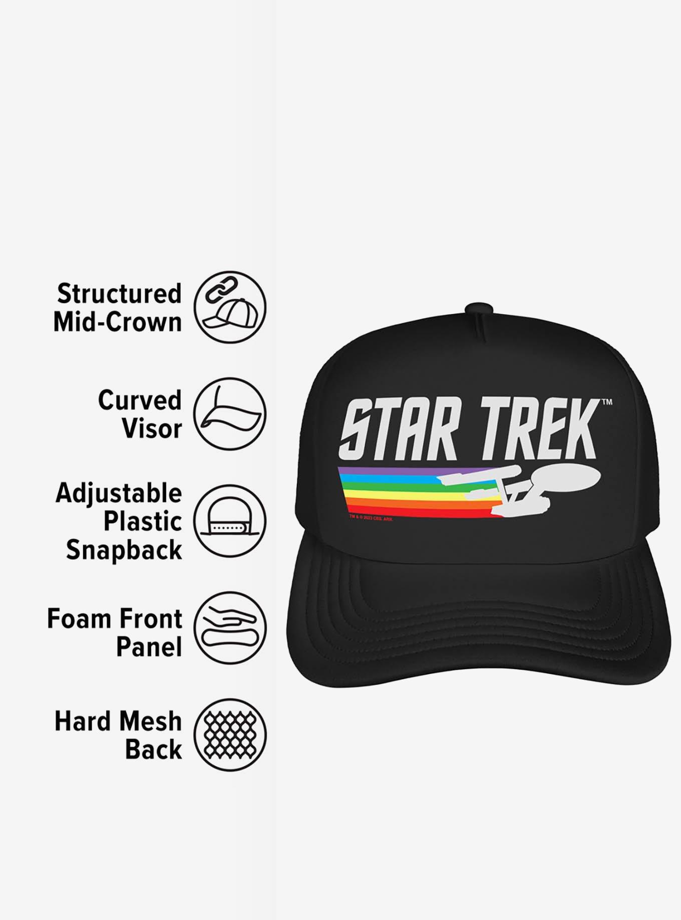 Star Trek Pride Foam Trucker Hat, , alternate