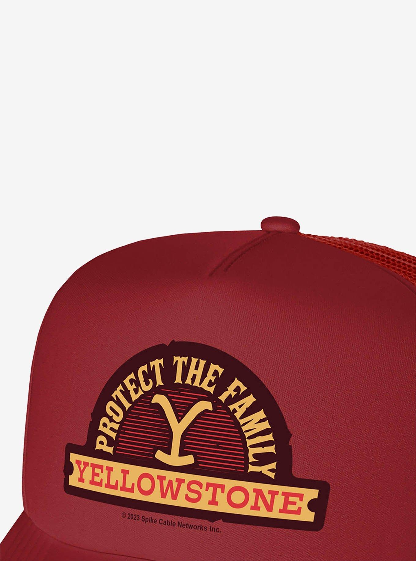 Yellowstone Protect The Family Foam Trucker Hat, , hi-res