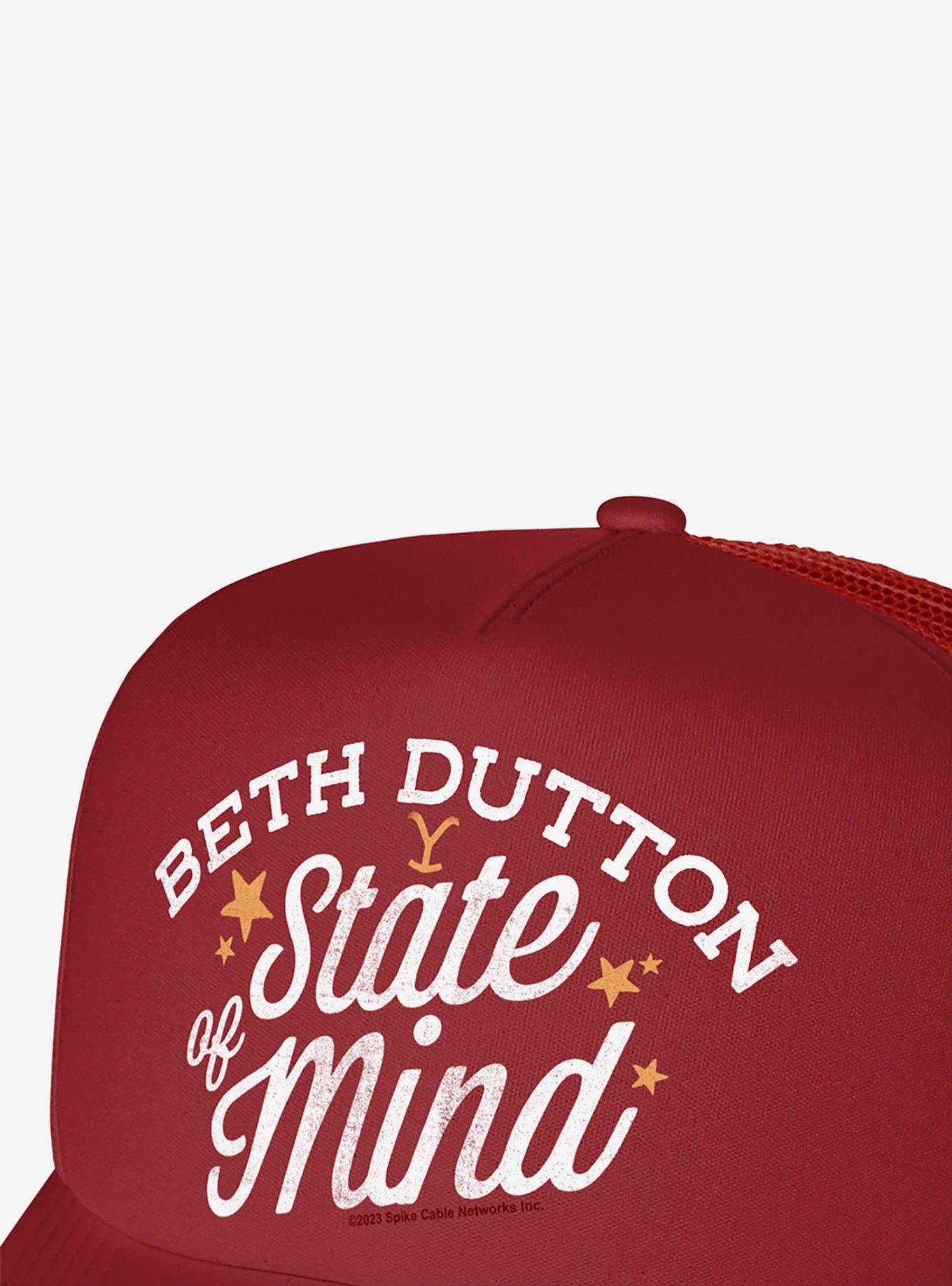 Yellowstone Beth Dutton Stand Of Mind Foam Trucker Hat, , hi-res