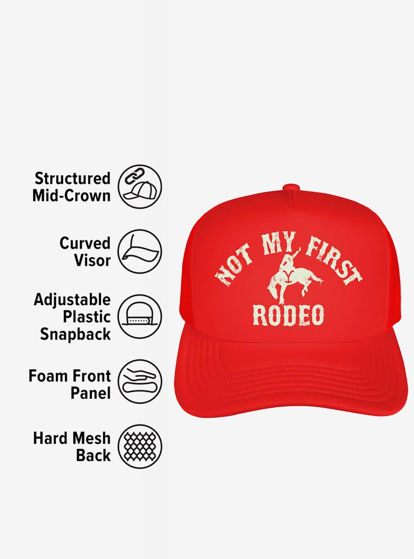 Yellowstone Not My First Rodeo Foam Trucker Hat, , alternate