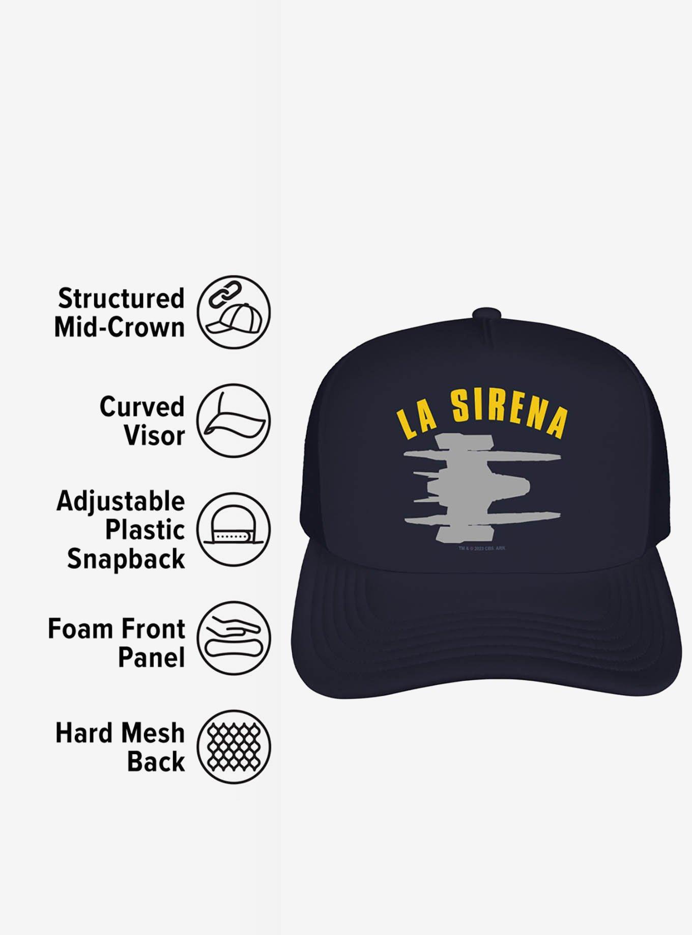 Star Trek: Picard La Sirena NAR-93131 Foam Trucker Hat, , alternate