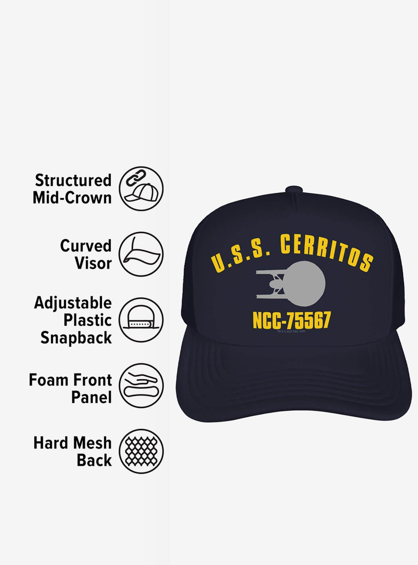 Star Trek: Lower Decks Cerritos NCC-75567 Foam Trucker Hat, , alternate