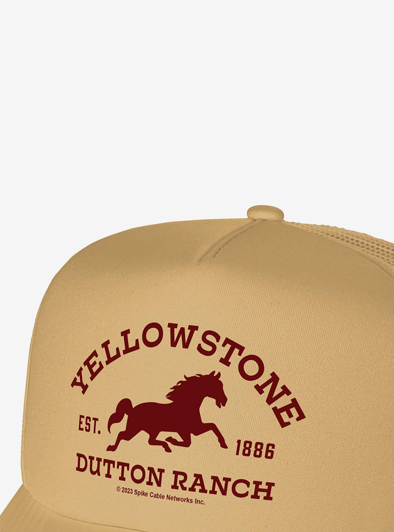 Yellowstone Dutton Ranch 1886 Foam Trucker Hat, , hi-res