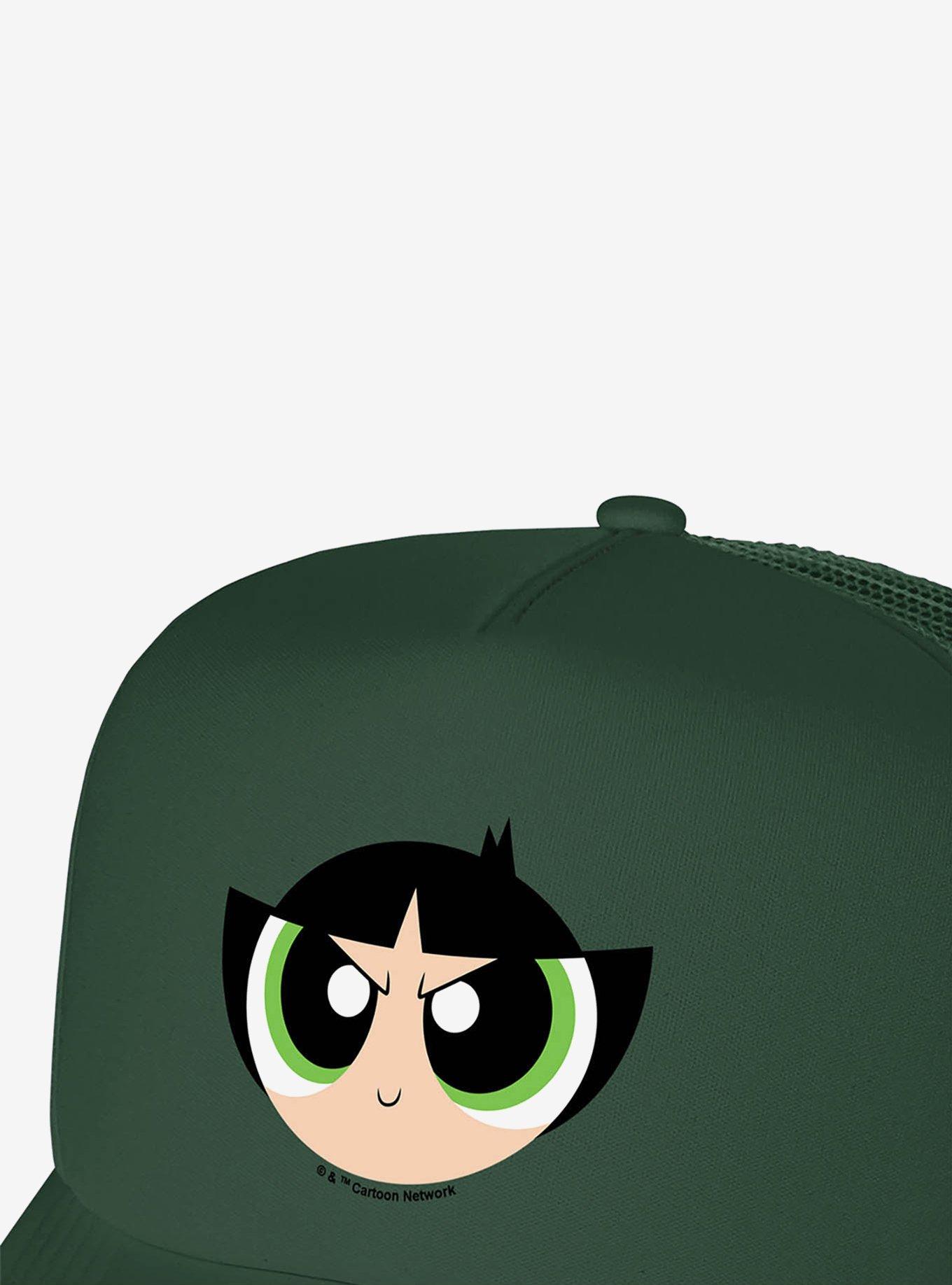 The Powerpuff Girls Buttercup Head Foam Trucker Hat, , hi-res