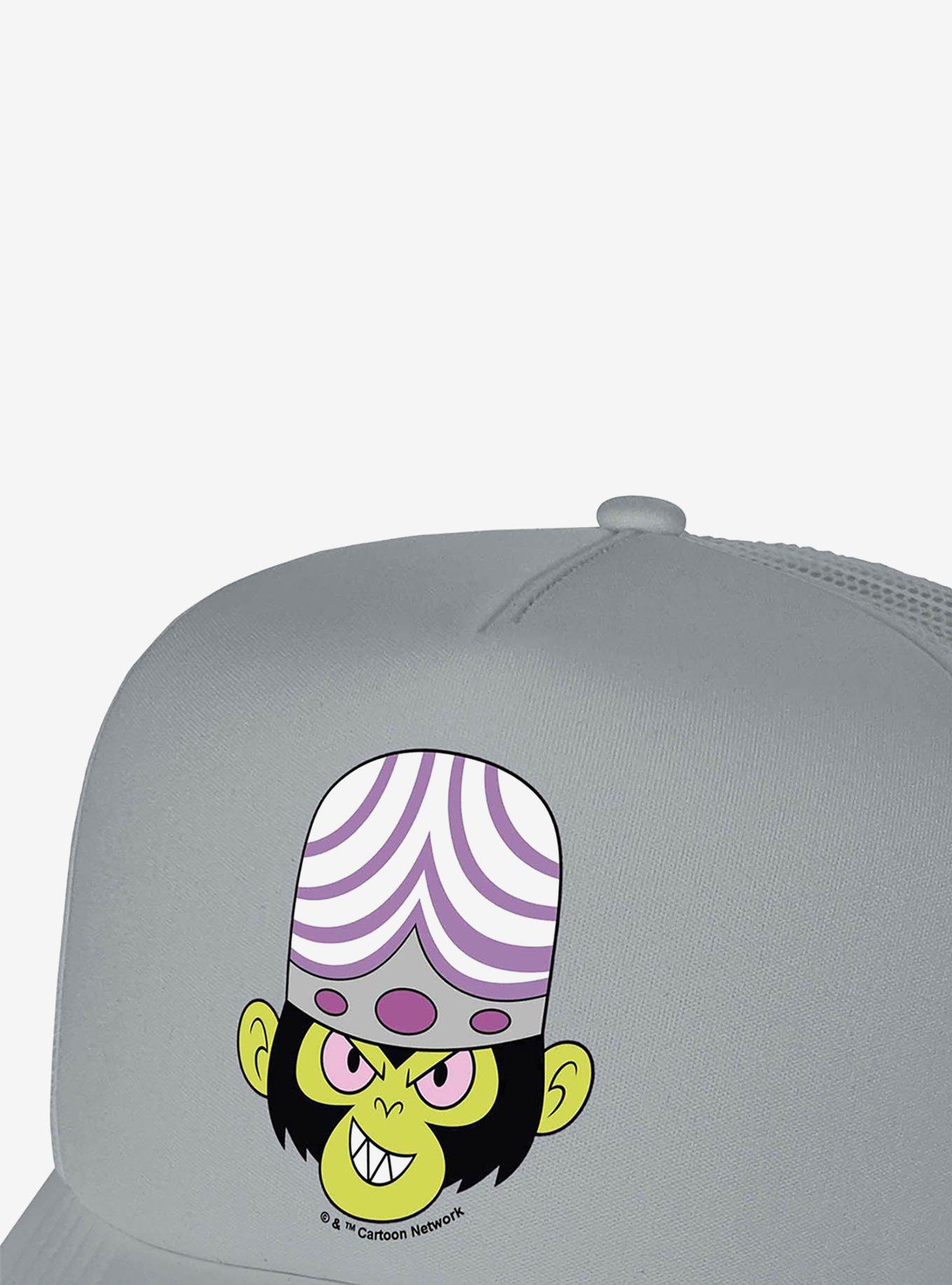 The Powerpuff Girls Mojo Jojo Head Foam Trucker Hat, , hi-res