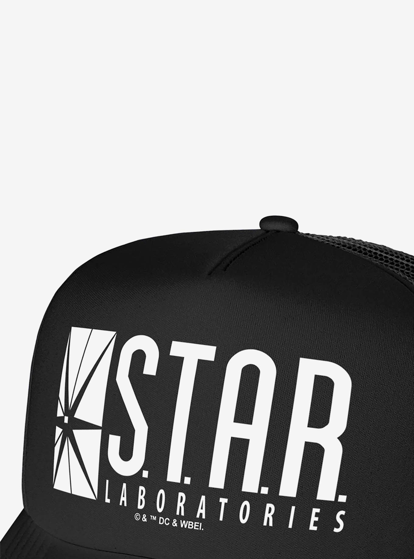 The Flash STAR Laboratories Logo Foam Trucker Hat, , hi-res