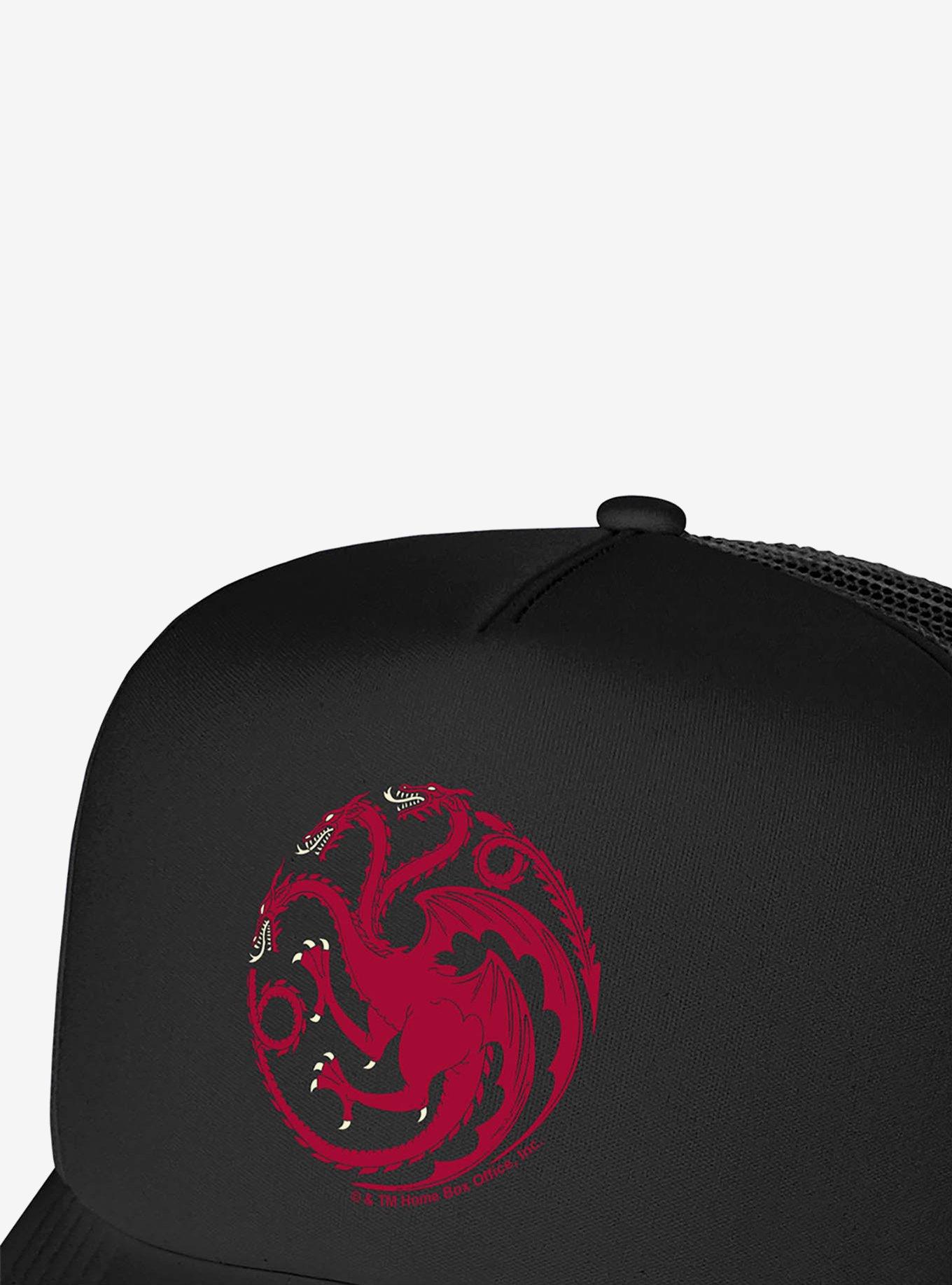 Game Of Thrones Targaryen Sigil Foam Trucker Hat, , hi-res