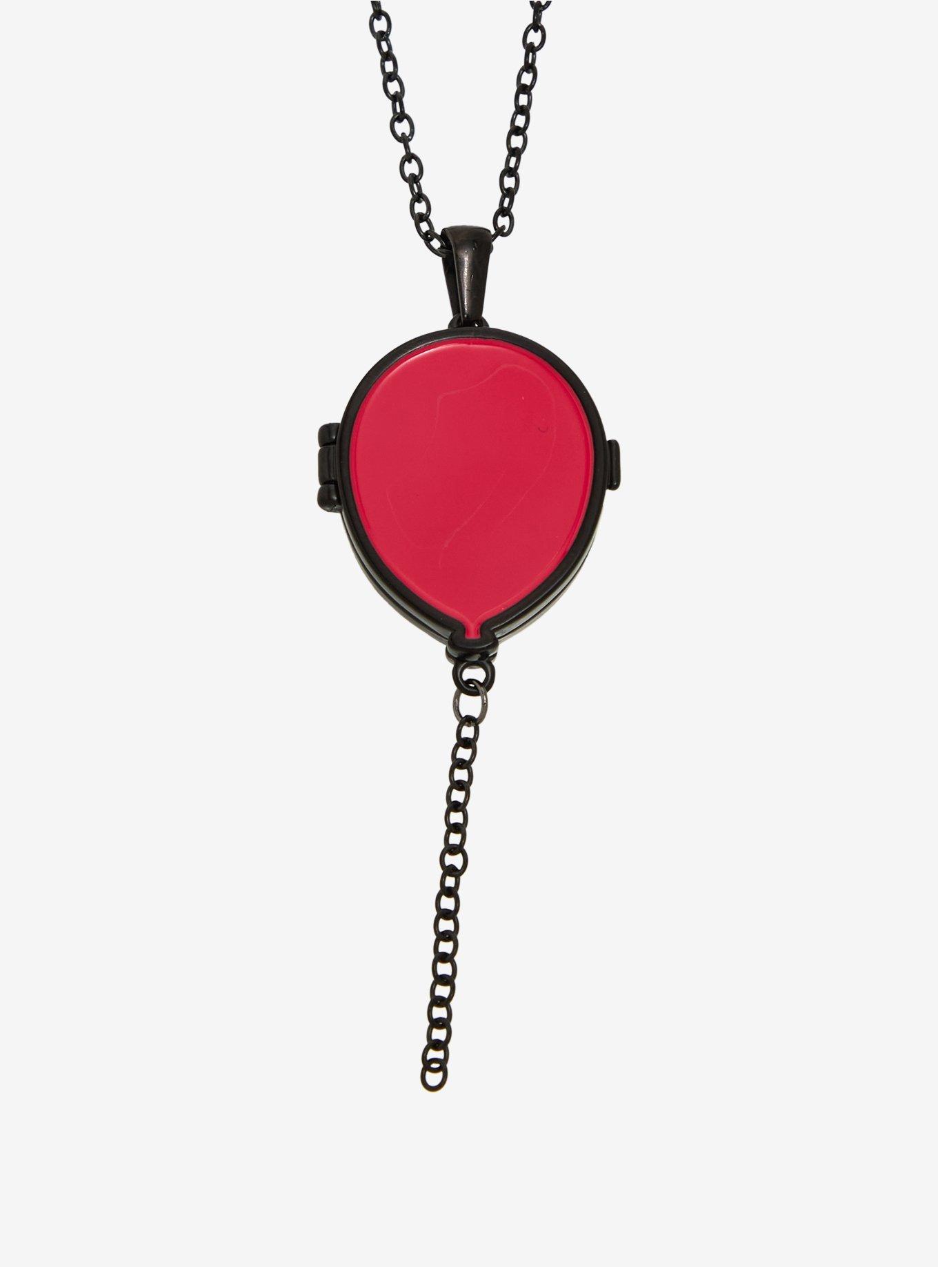 IT Chapter Two Red Balloon Locket Necklace, , alternate