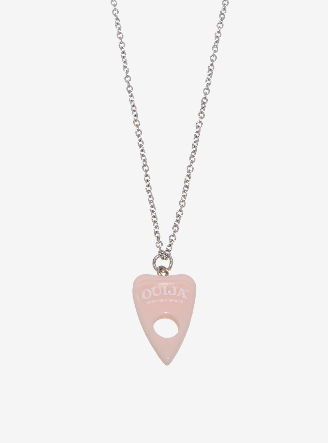 Ouija Planchette Best Friend Necklace Set, , alternate
