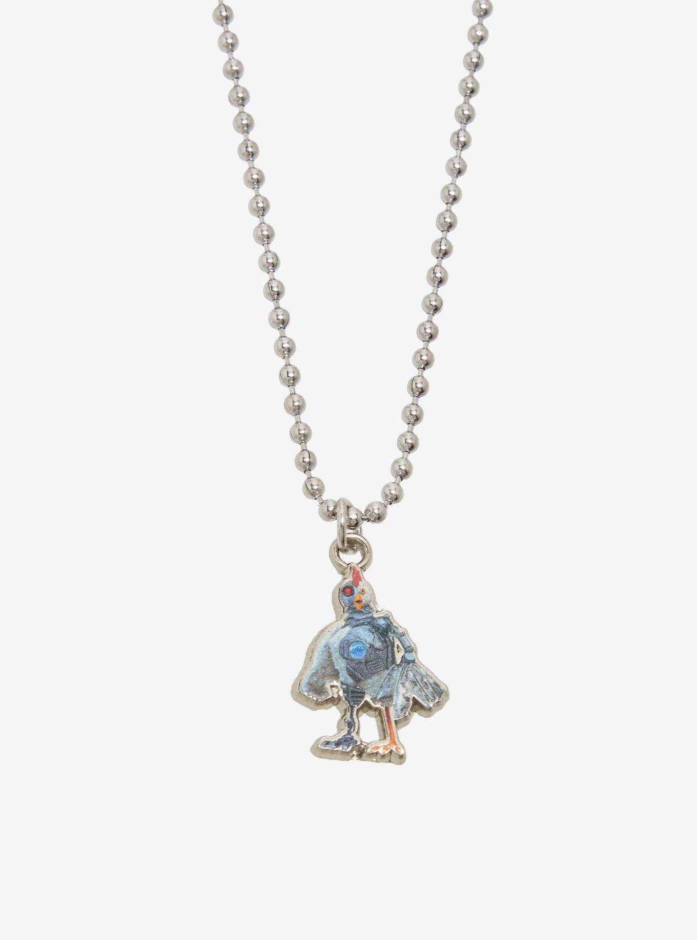 Robot Chicken Mad Scientist & Robot Chicken Best Friend Necklace Set, , alternate